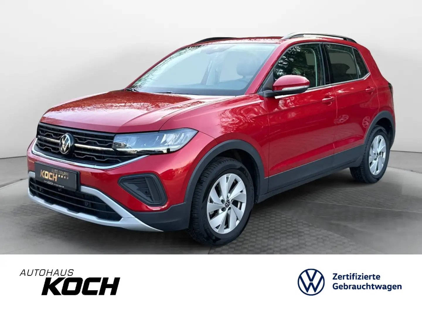 Volkswagen T-Cross 1.5TSI Life DSG LED Rood - 1