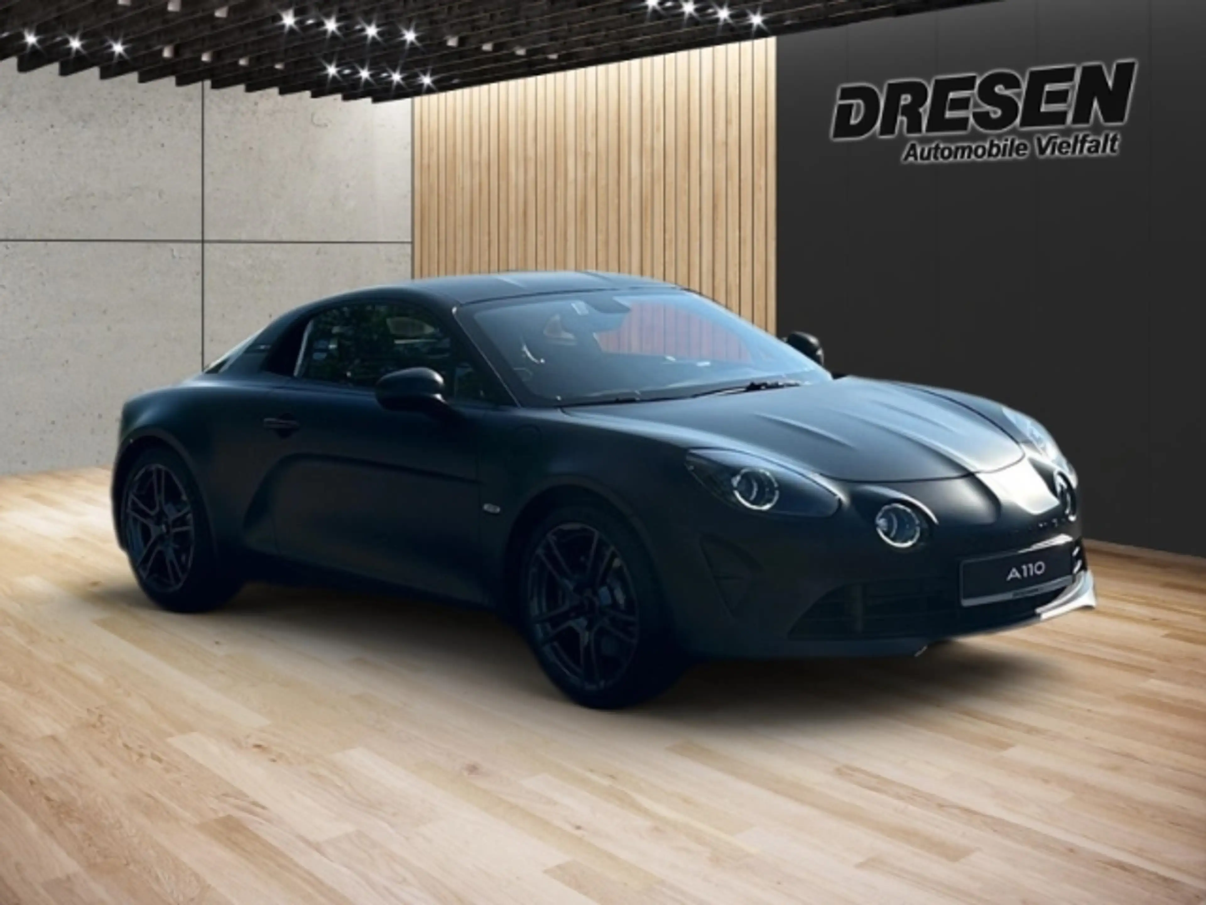 Alpine A110 GTS Schwarz-Matt!! 300 PS Automatik+beheizte,schwa — photo 3