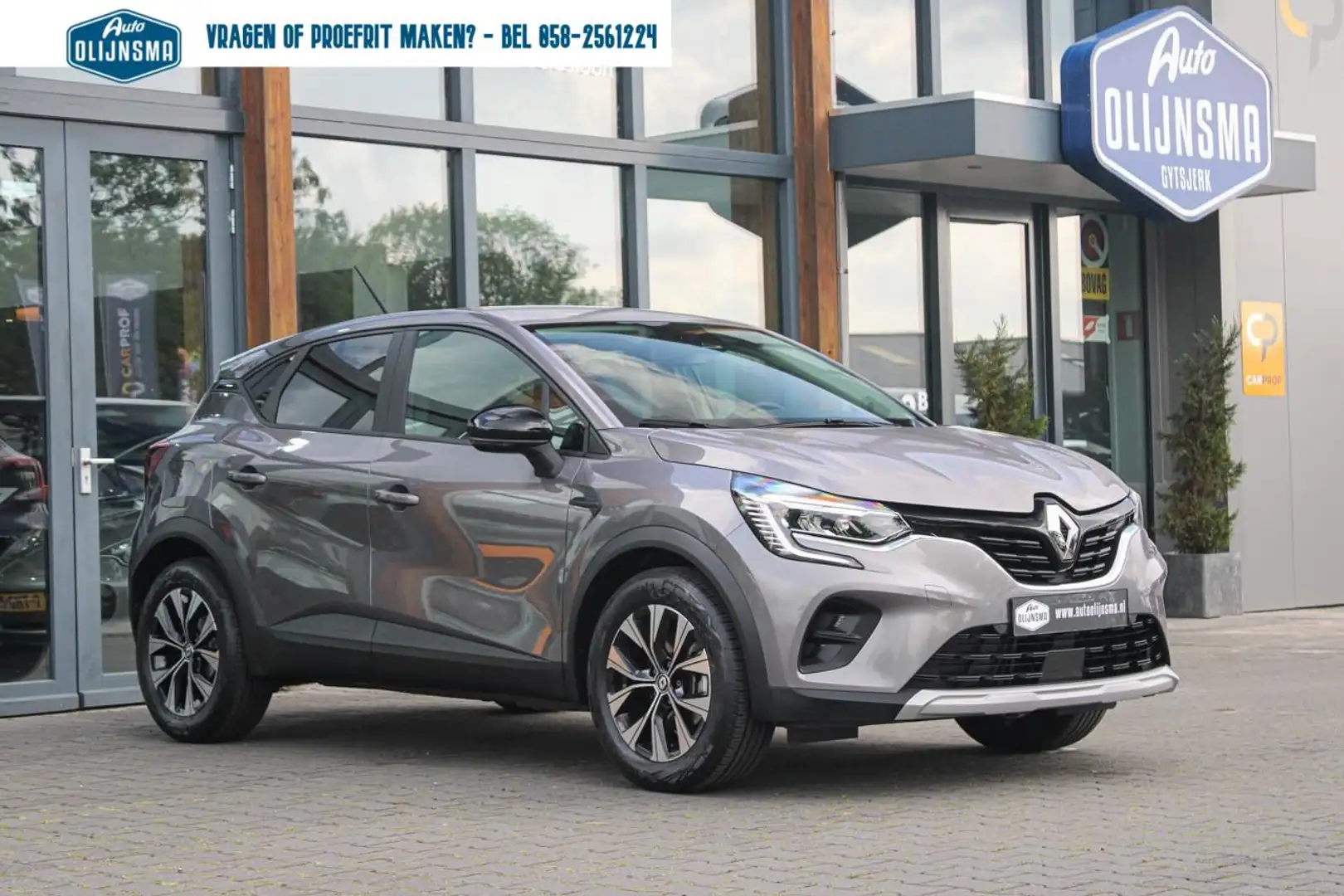 Renault Captur 1.6 E-Tech Hybrid 145 E-Tech|Navi|PDC|17"|LED|DAB Gris - 1