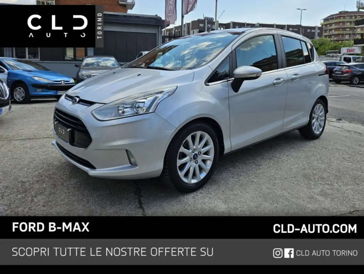 Ford B-Max 1.5 TDCi 75 CV Šedá - 1