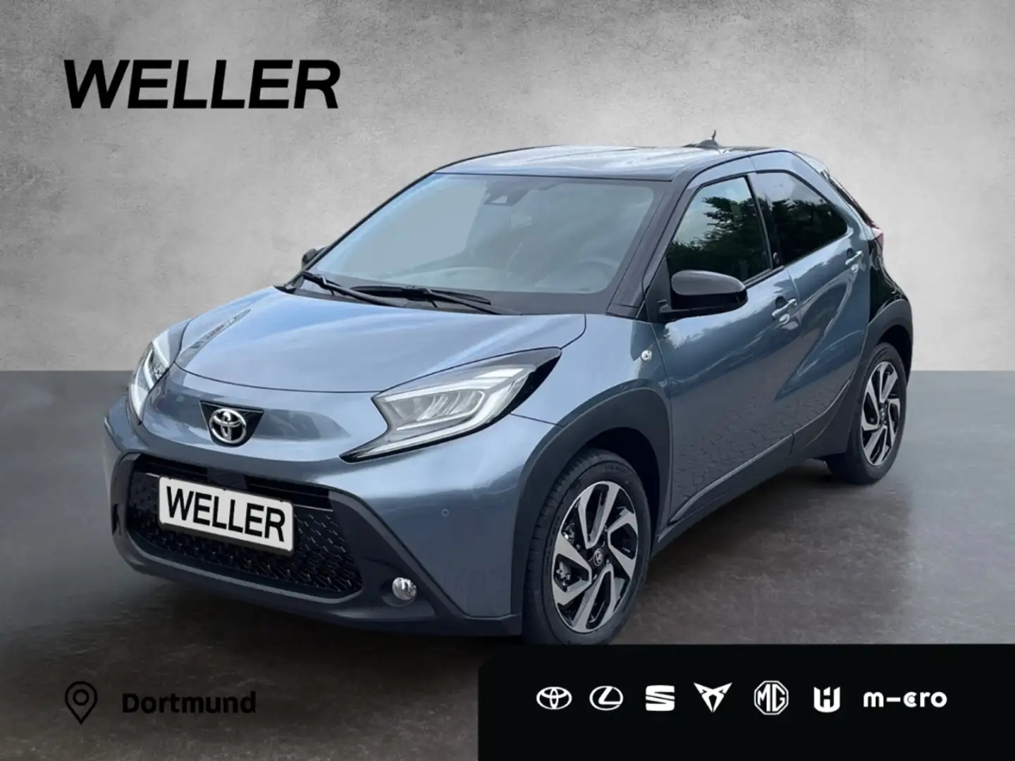 Toyota Aygo X Teamplayer *ACC*CarPlay*CAM*SHZ*Bi-Tone* Grau - 1