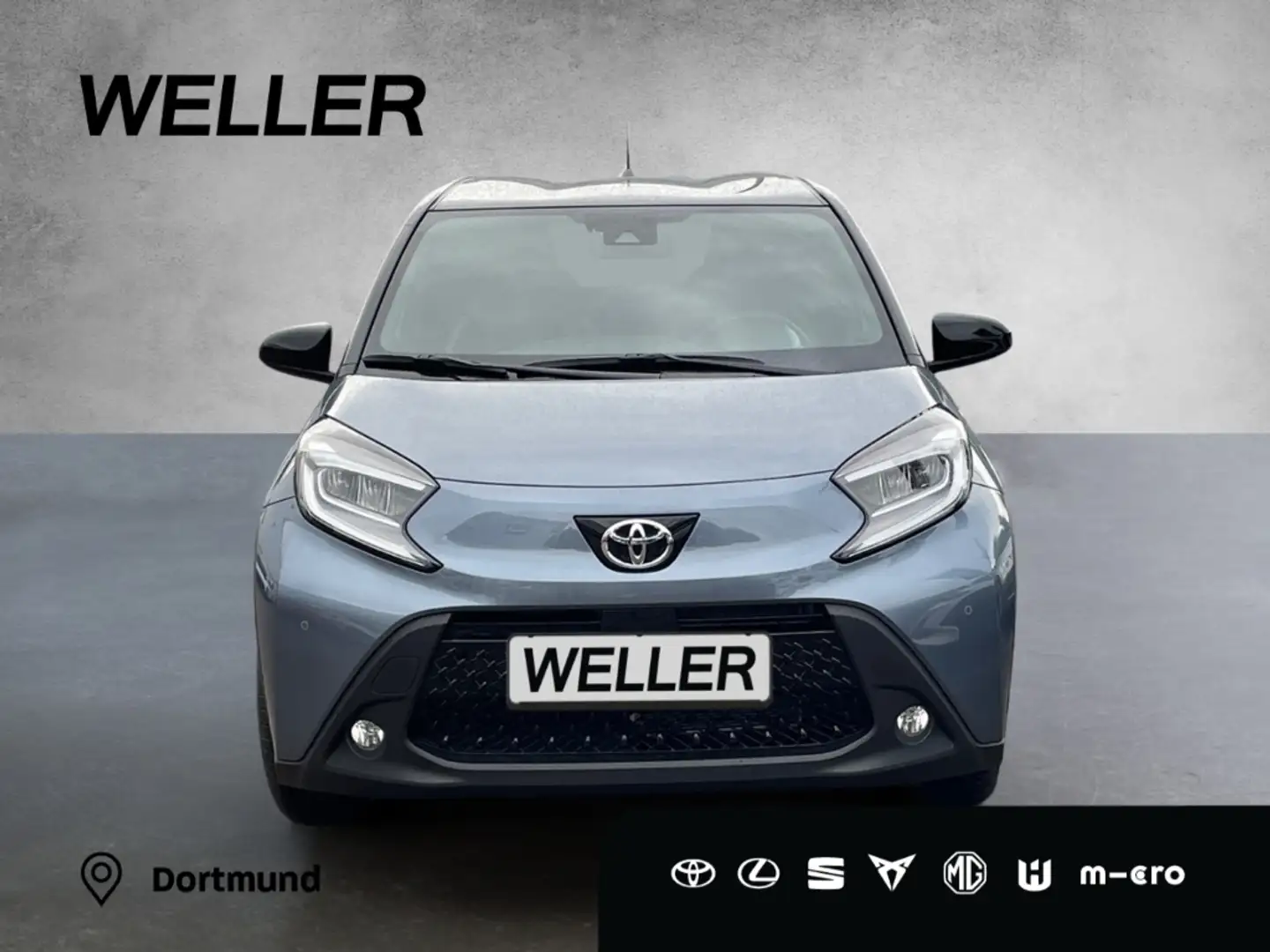 Toyota Aygo X Teamplayer *ACC*CarPlay*CAM*SHZ*Bi-Tone* Grau - 2