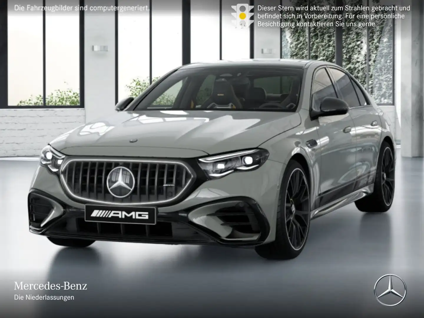 Mercedes-Benz E 53 AMG 4M Hybrid Carbon Driversp Perf-Sitze 360° Grau - 2