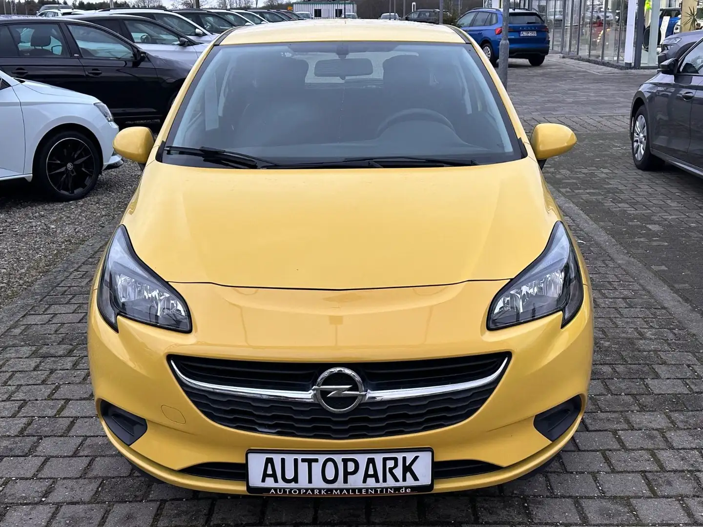 Opel Corsa E Edition *KLIMA*ALLWETTERREIFEN* Gelb - 2