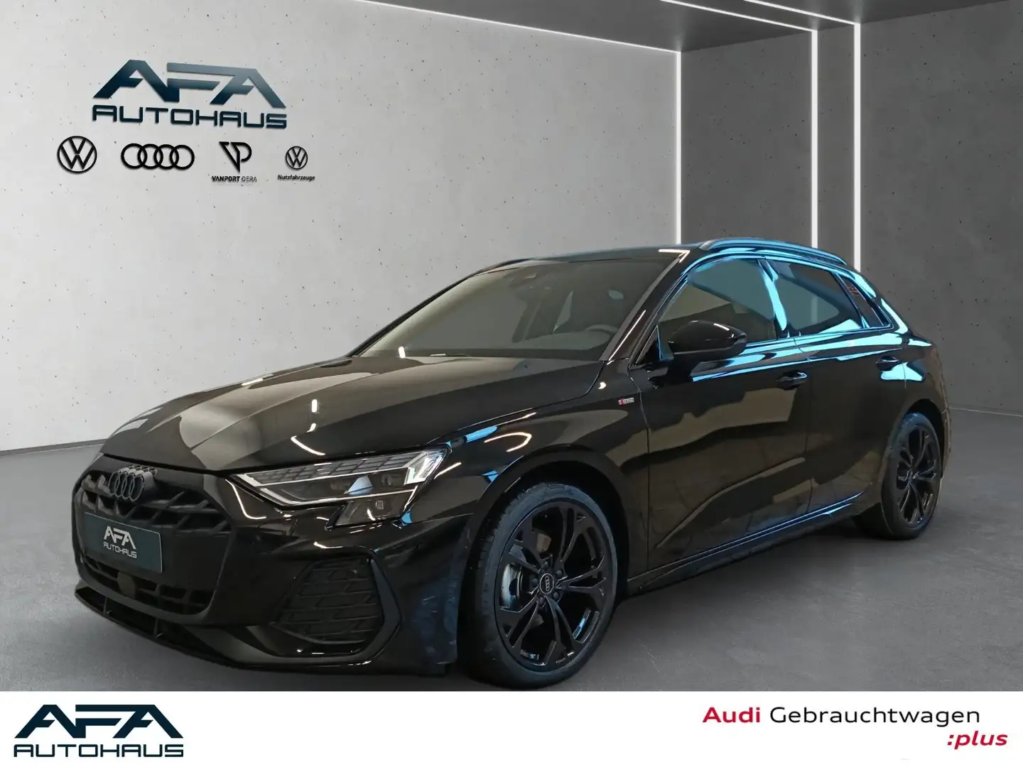 Audi A3 Sportback 35 TDI S tronic 2x S-Line*RFK*LED Schwarz - 1