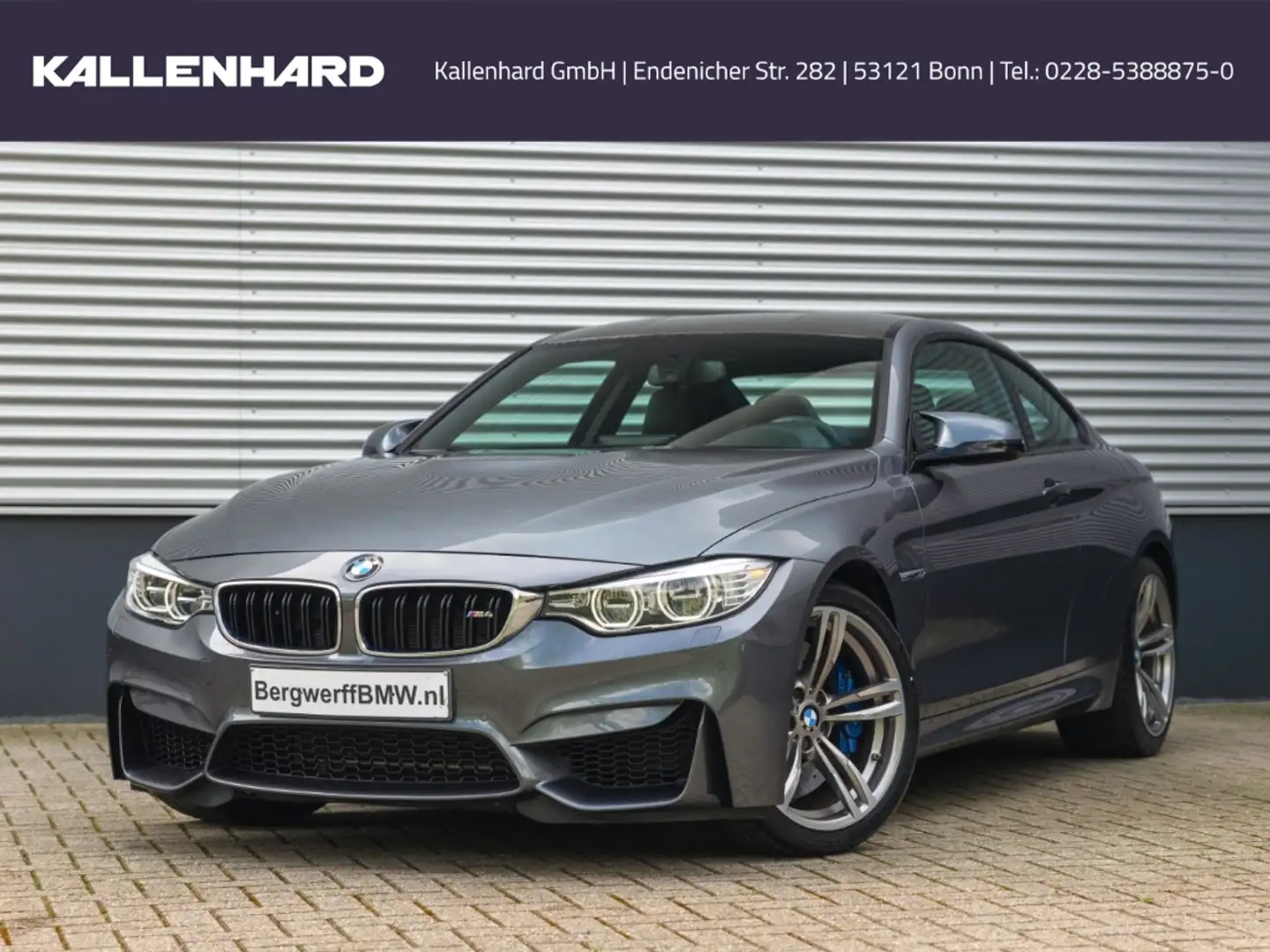 BMW M4 Coupe-DCT-Merino-Harman-Kardon-SHZ-First Paint Grau - 1