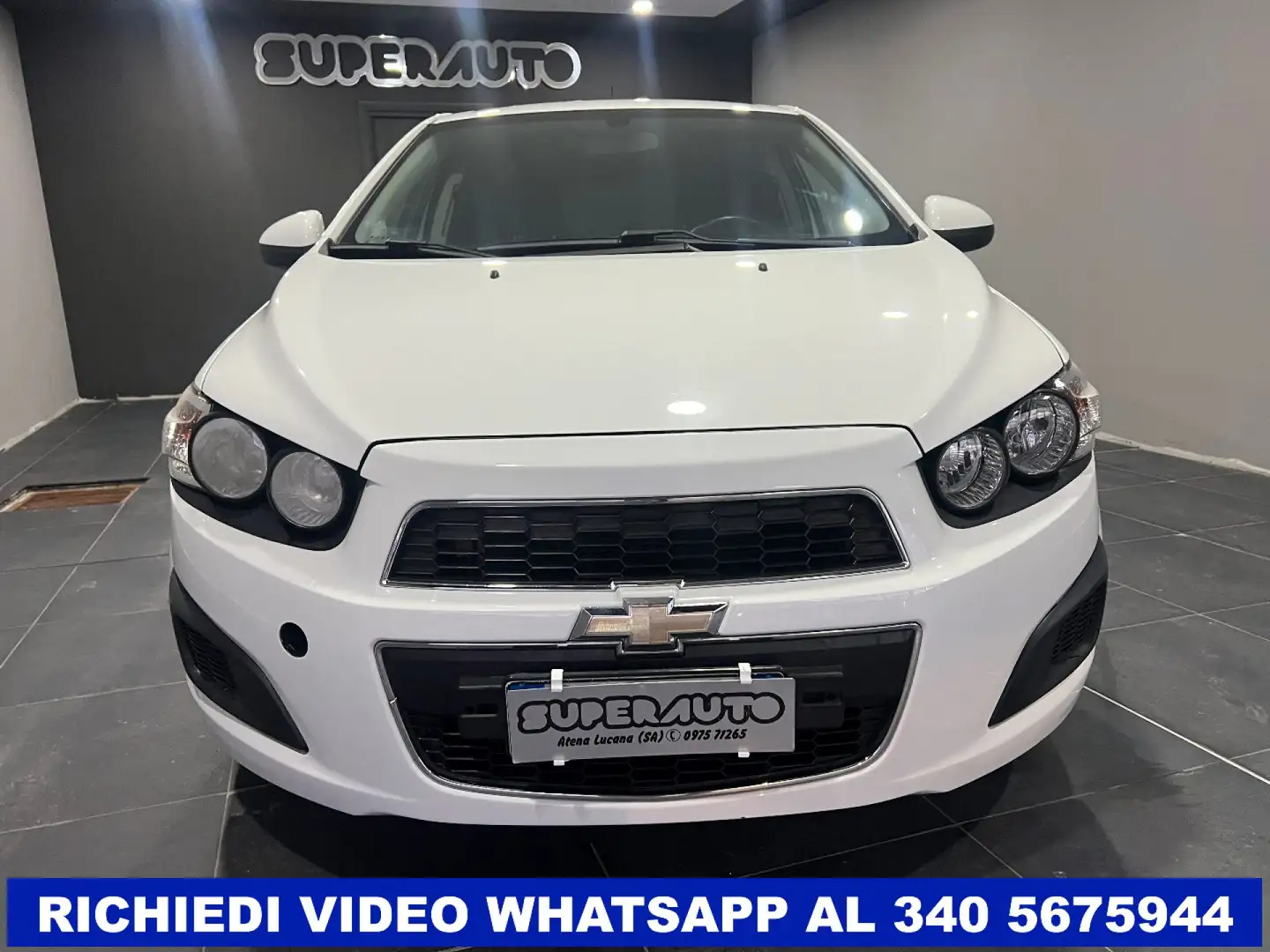 Chevrolet Aveo 1.2 86CV GPL 5 porte LT Bianco - 2