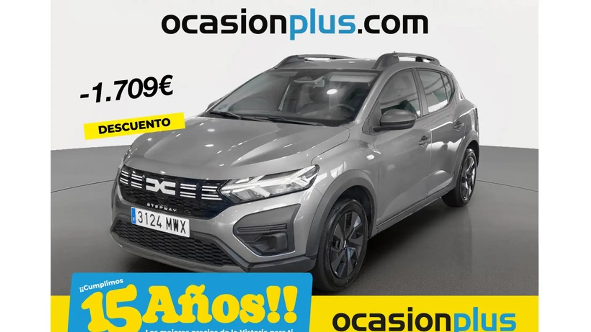 Dacia Sandero Stepway ECO-G Essential 74kW Gris - 1