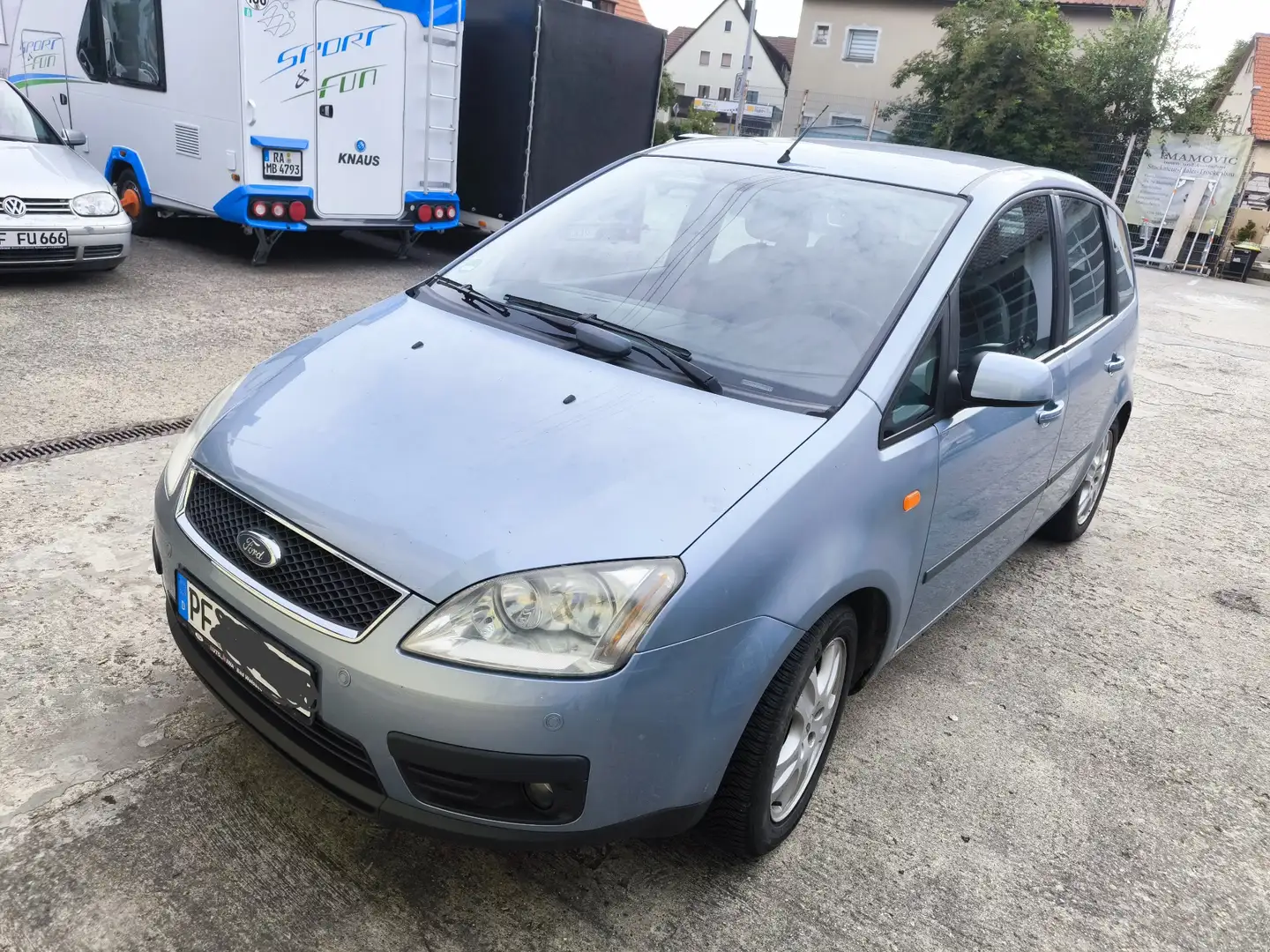 Ford Focus C-Max 1.6 Ti-VCT Trend TÜV 10/26 Bleu - 1