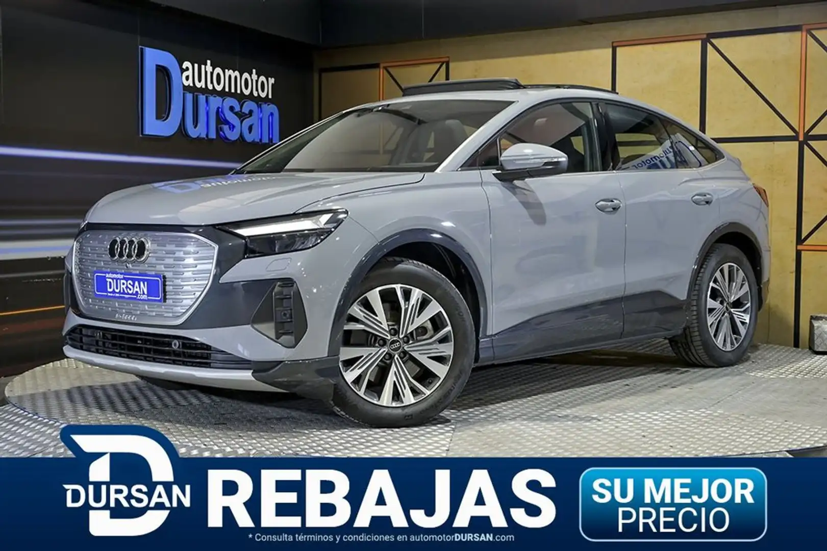 Audi Q4 e-tron 50 quattro Advanced 82KWh Gris - 1