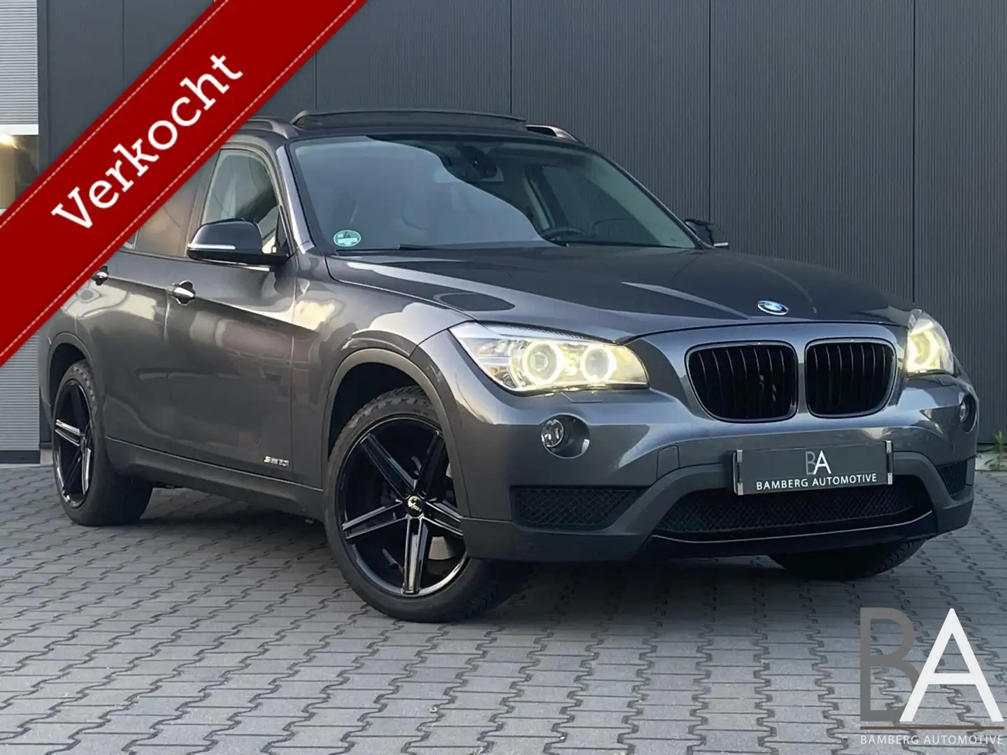 BMW X1 sDrive20i High Executive|pano|leder|xenon Gris - 1
