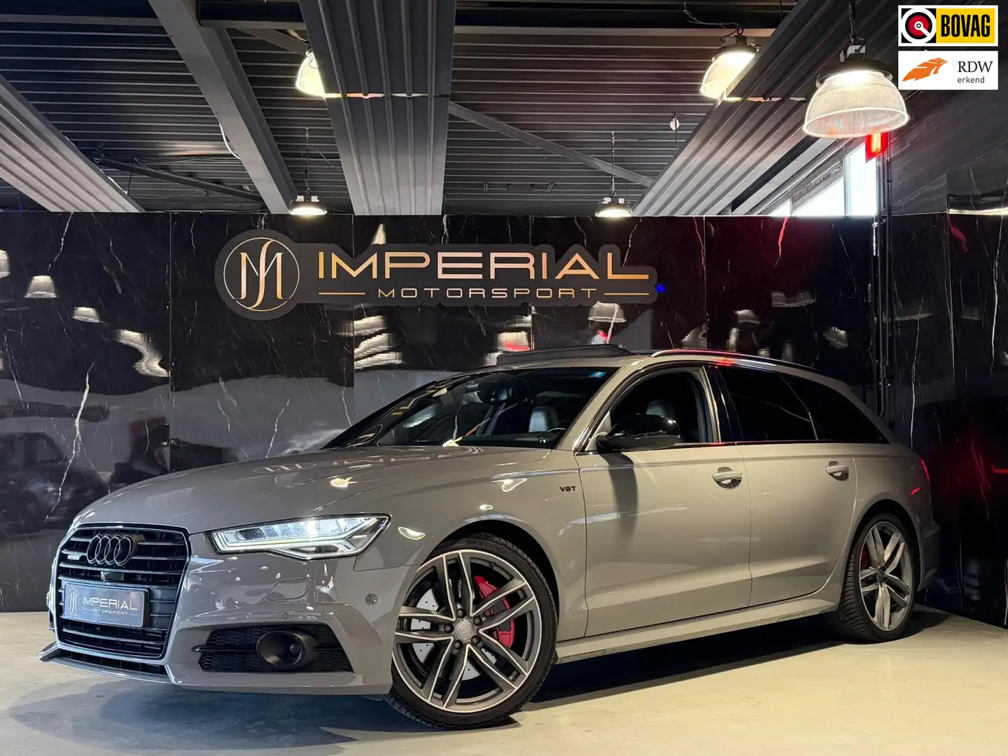 Audi A6 Avant 3.0 TDI BiT quattro Competition Pano|B&O Twe Gris - 1