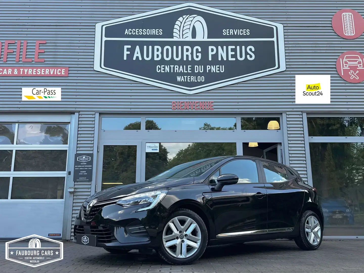 Renault Clio *1.5*1-PROP/OWNER*TVA-21%-VAT*HISTO-RENAULT-100%* Noir - 1