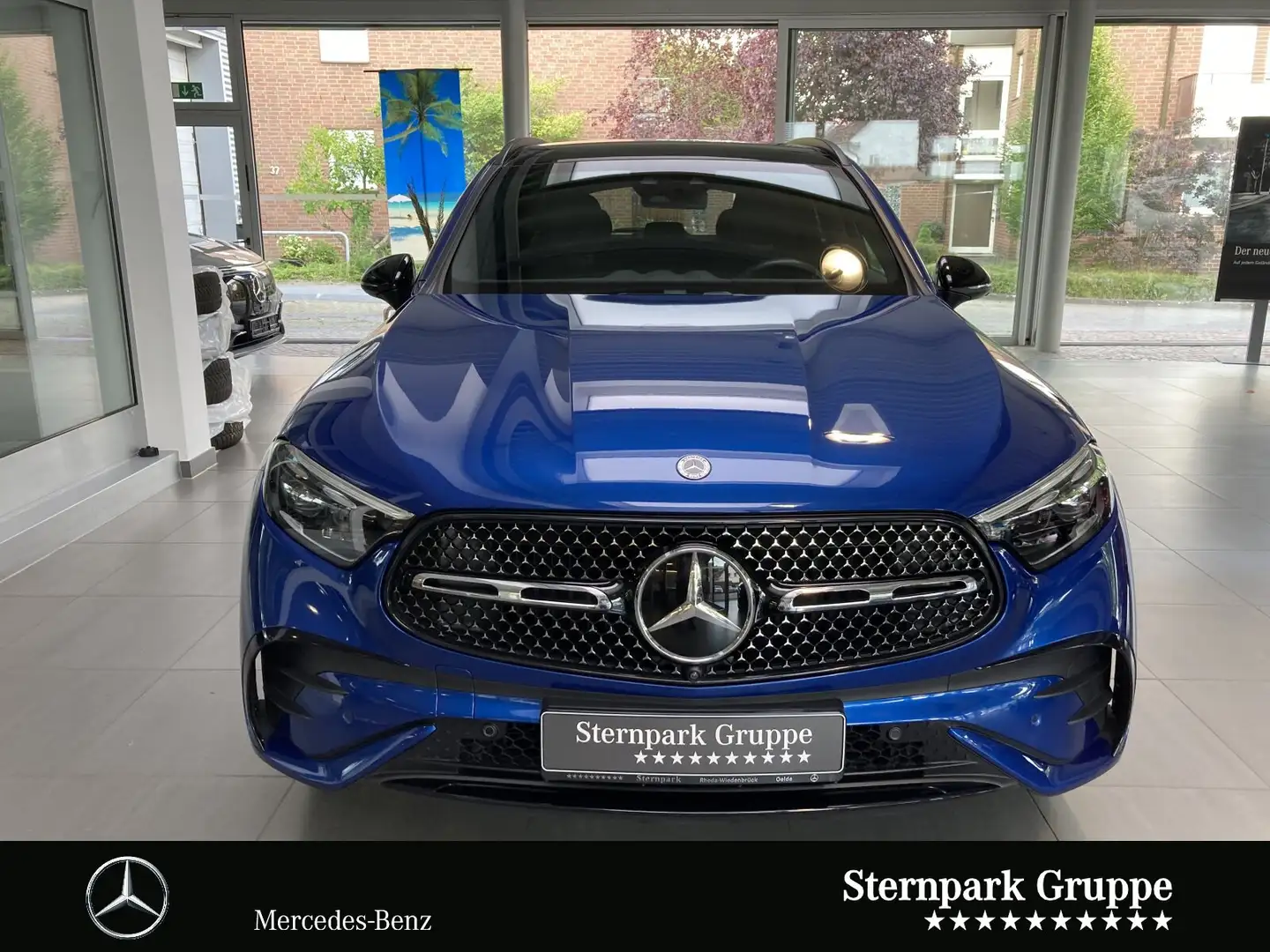 Mercedes-Benz GLC 400 GLC 400 e 4M AMG AIRMATIC+HAL+Pano+HUD+Burm+AHK Bleu - 2