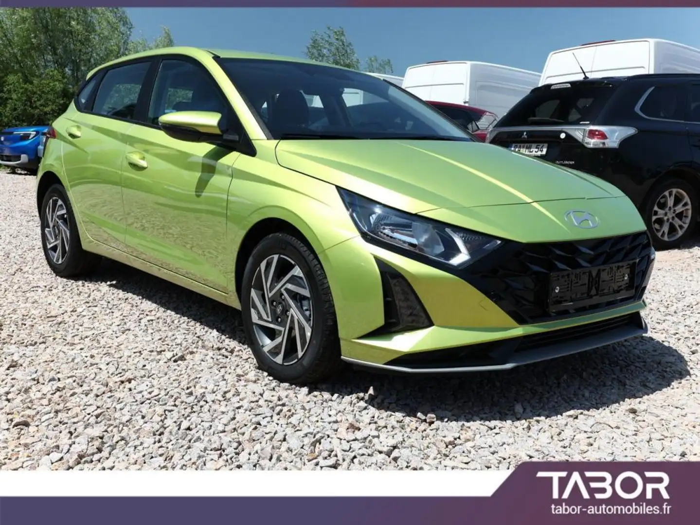 Hyundai i20 1.0 TGDI 100 DCT Select GPS Cam PDC Jaune - 2