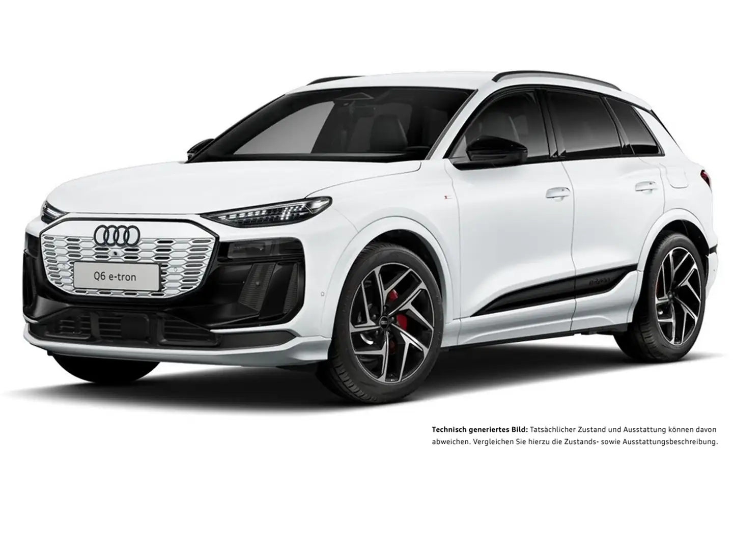 Audi Q6 e-tron quattro S LINE WÄRMEPUMPE B&O AHK LM21 Weiß - 2