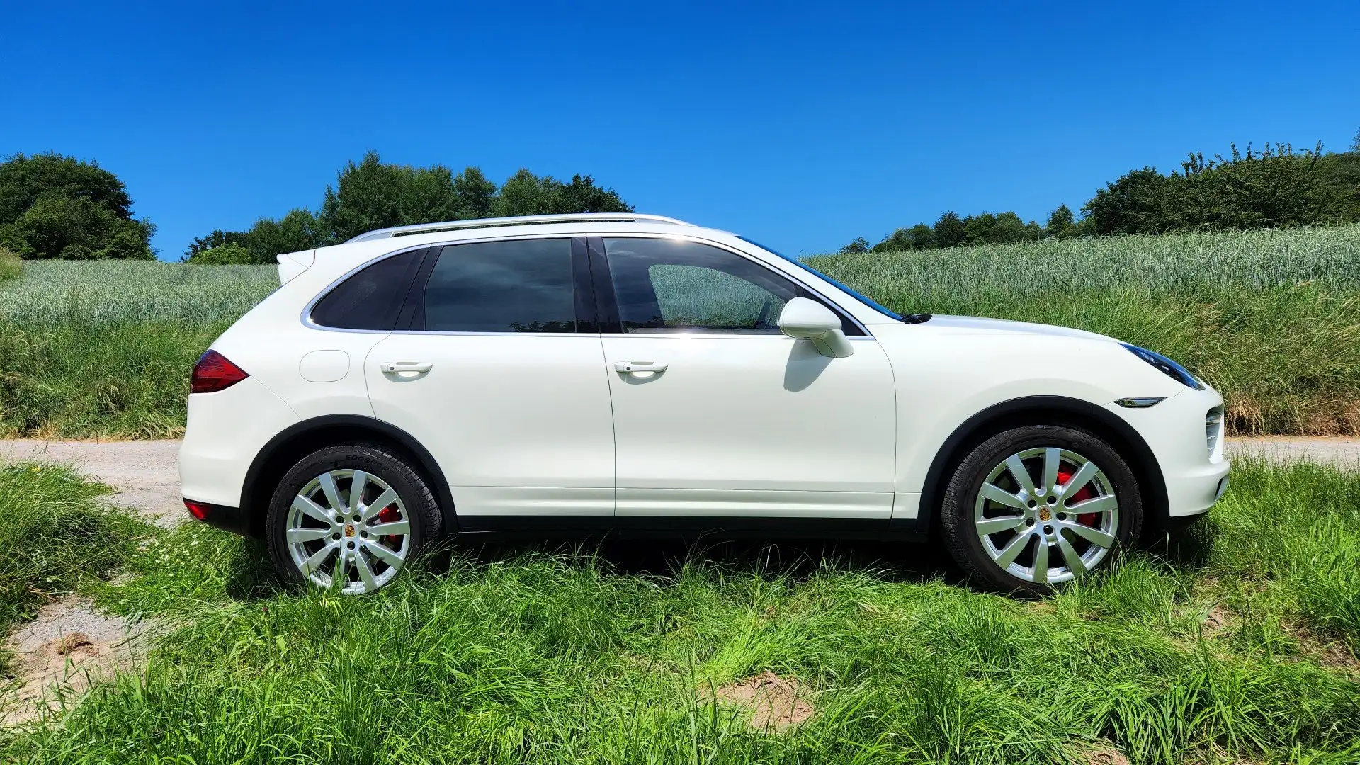 Porsche Cayenne Turbo Weiß - 2