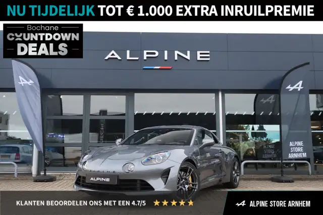 Alpine A110 1.8 GTS Achteruitrijcamera | Sabelt comfort stoele