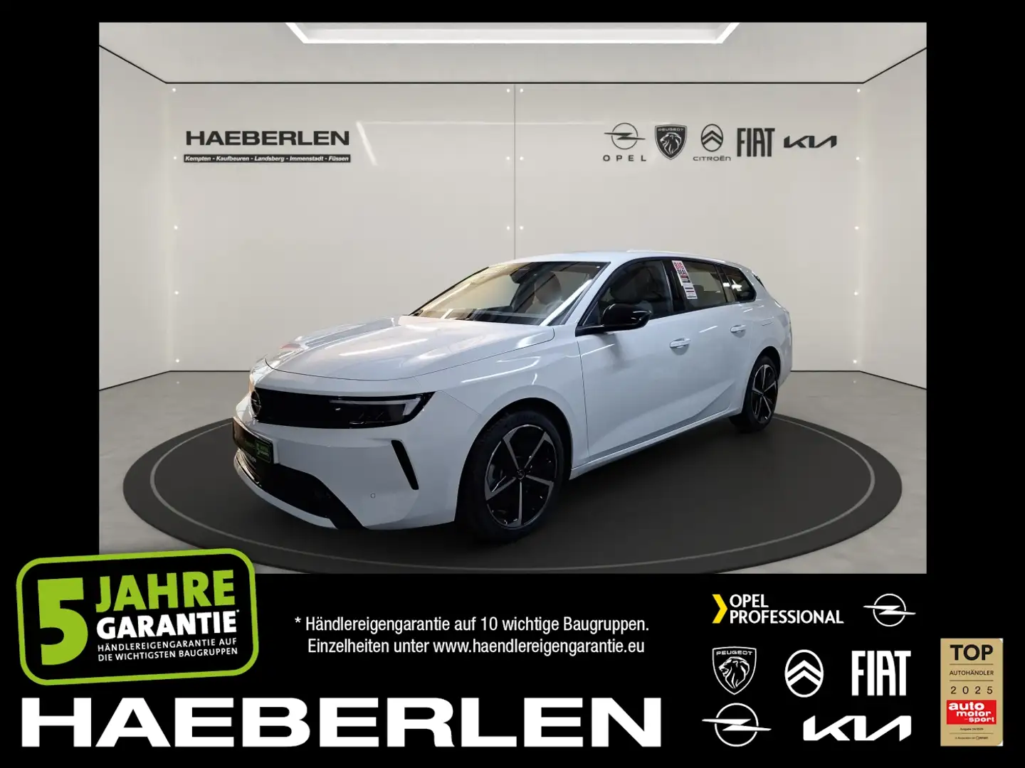 Opel Astra Sportstourer PHEV Edition AHK*NAVI*PDC Weiß - 1