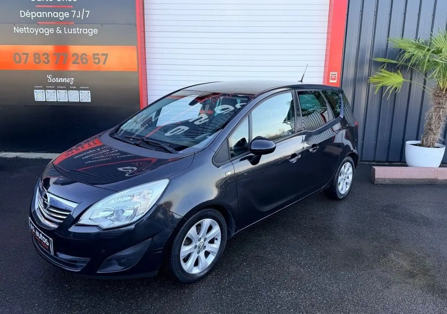 Opel Meriva B 1.4 I TURBO 120 CV BOITE AUTO GPS RÉGULATEUR Schwarz - 2