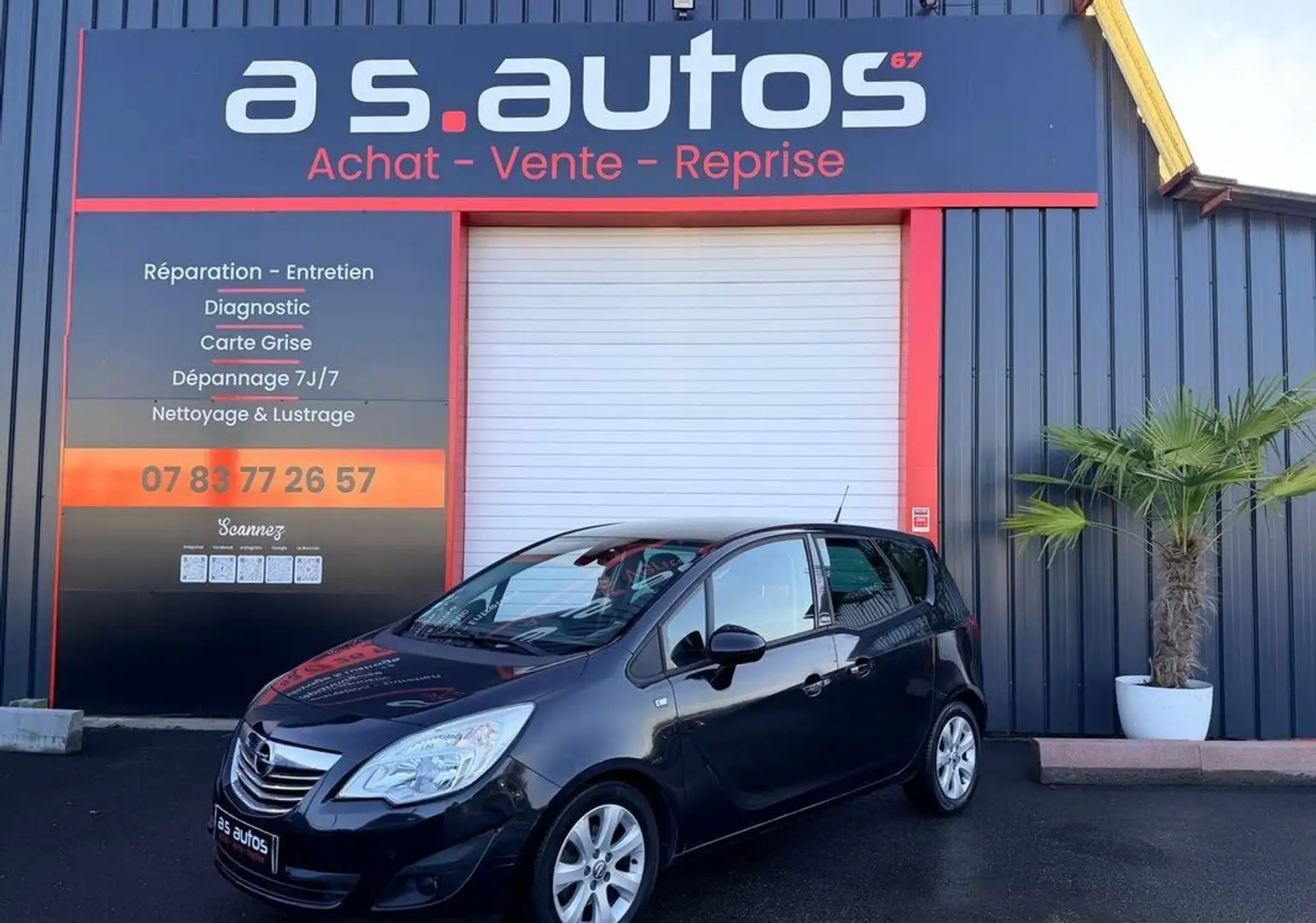 Opel Meriva B 1.4 I TURBO 120 CV BOITE AUTO GPS RÉGULATEUR Schwarz - 1