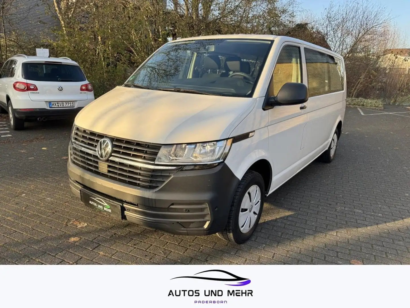 Volkswagen T6 Kombi T6.1 Transporter Kombi lang FWD Klima Blanc - 1