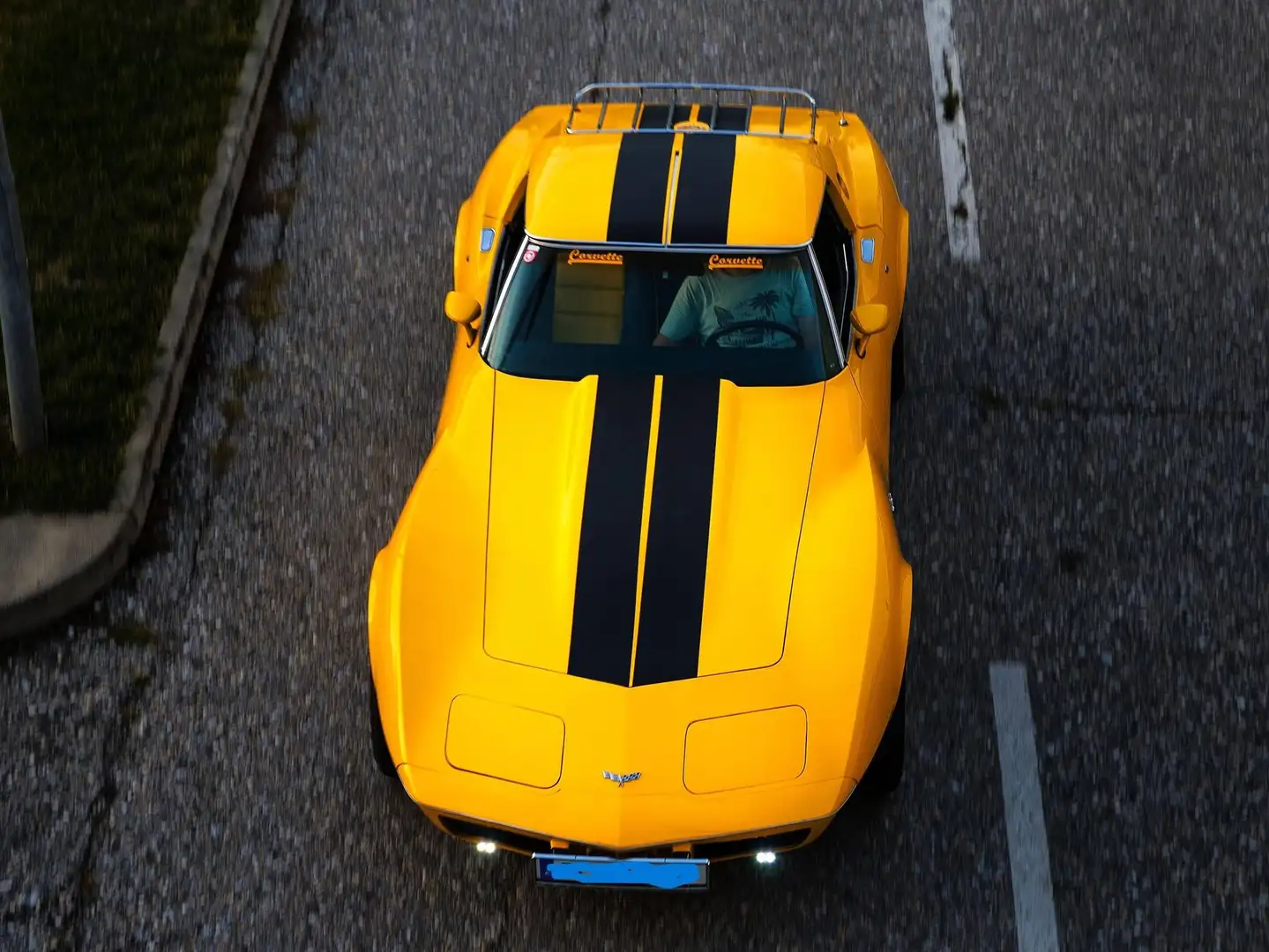 Chevrolet Corvette C3 Gelb - 1