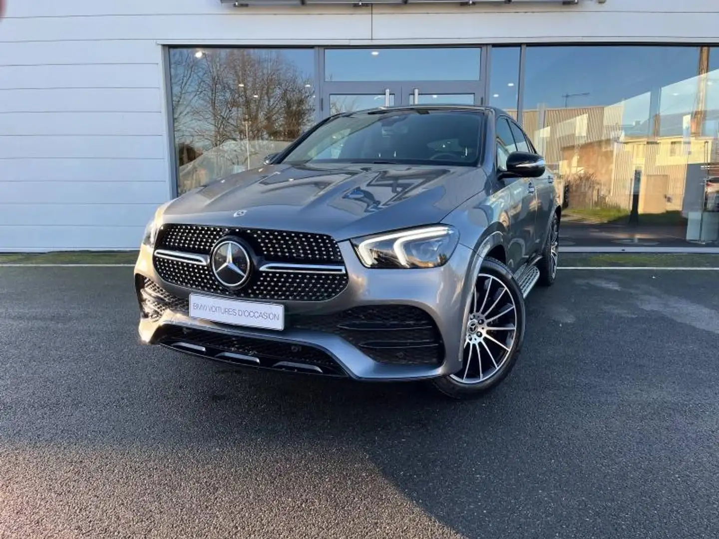 Mercedes-Benz GLE 350 350 de 194+136ch AMG Line 4Matic 9G-Tronic Gris - 1