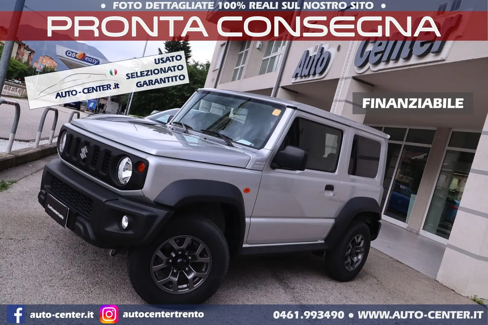 Suzuki Jimny 1.5 4X4 MANUALE GL 3PORTE 4POSTI Argento - 1