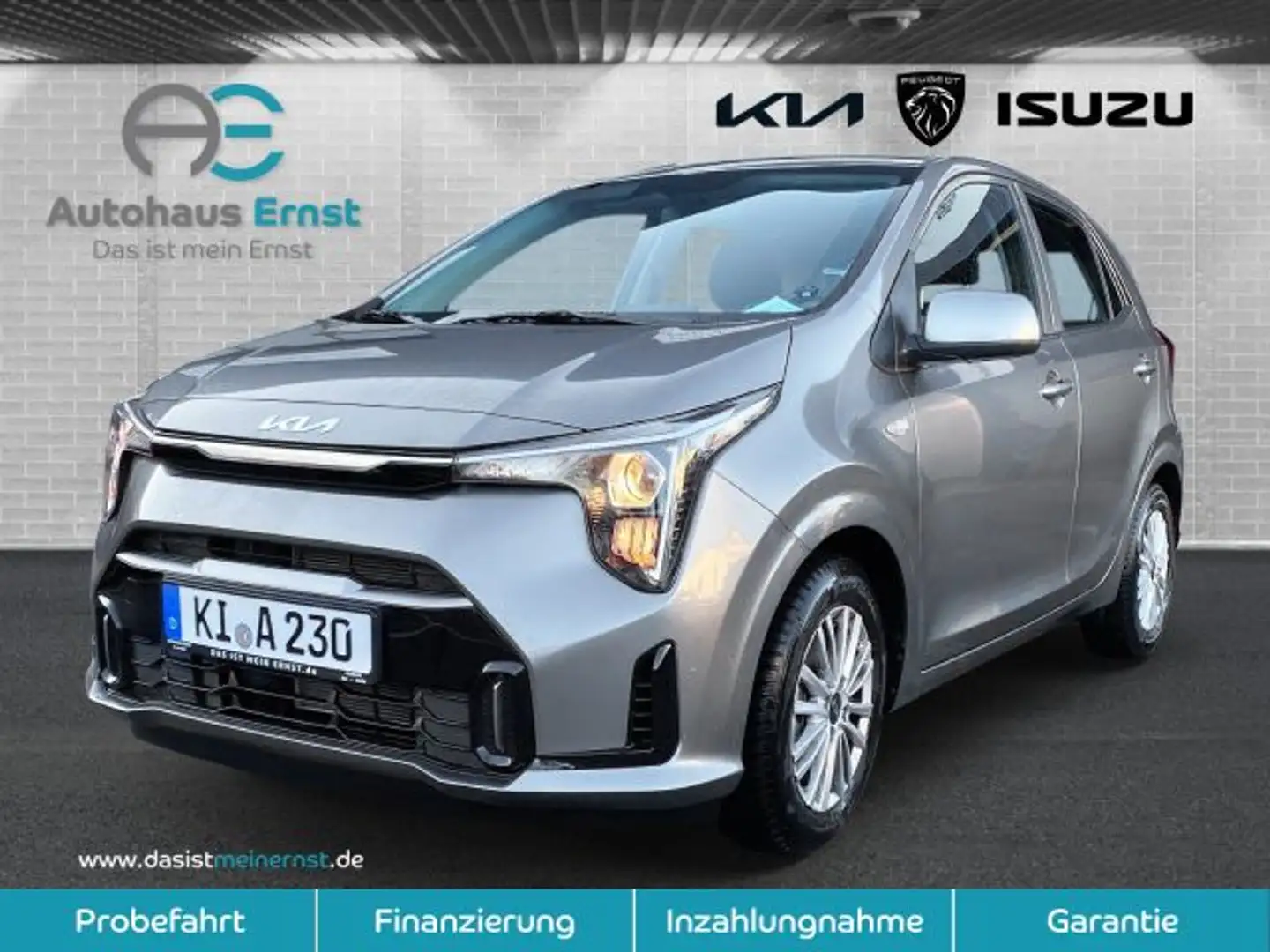 Kia Picanto 1.0 Aut. Vision Grau - 1