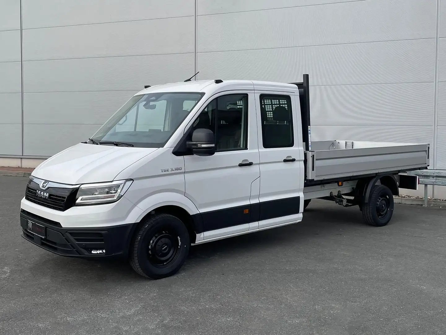 MAN TGE 3.180 Pritsche DOKA LR AHK SITZHZ STANDHZ Weiß - 1