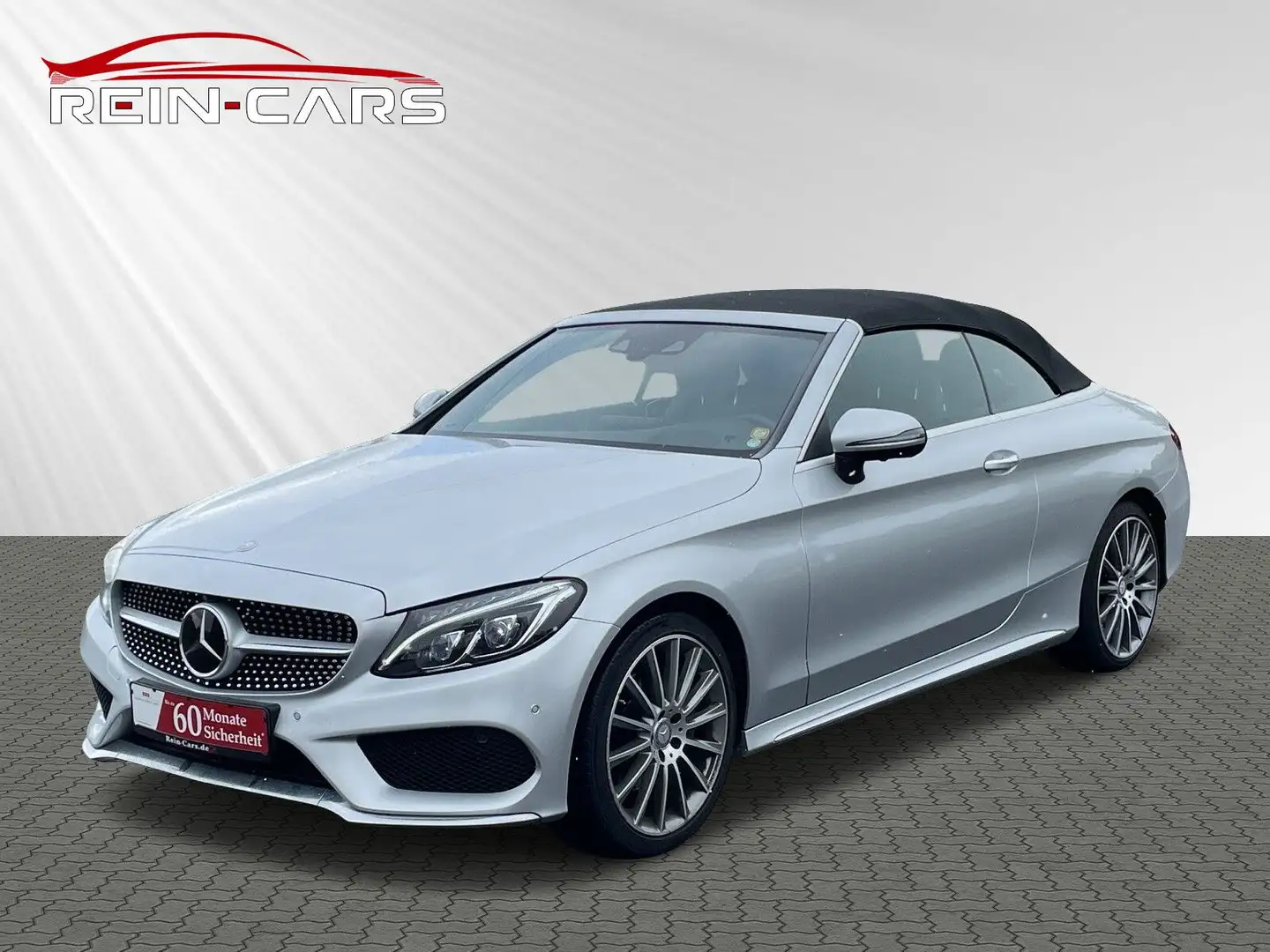 Mercedes-Benz C 200 Cabrio AMG LED AIRSCARF HUD DISTRONIC 360° Zilver - 2