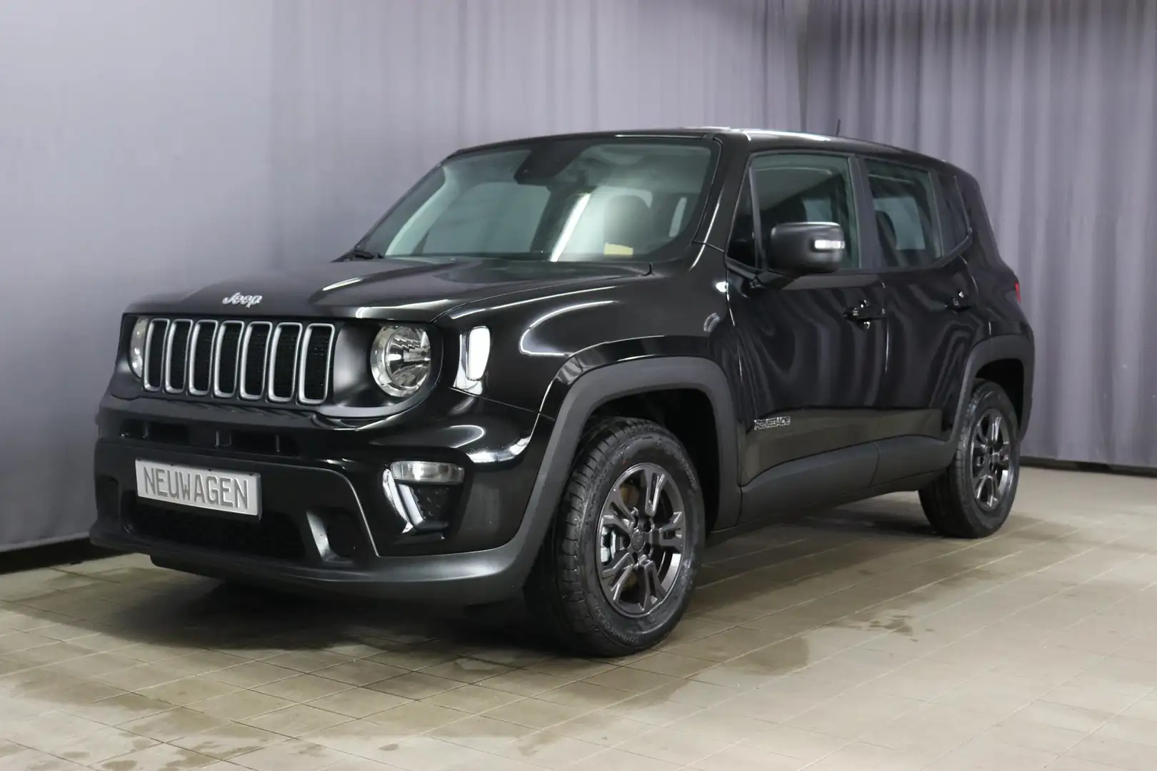 Jeep Renegade Longitude 1.5 T4 DCT7 e-Hybrid 96kW Sie sparen ... Schwarz - 1