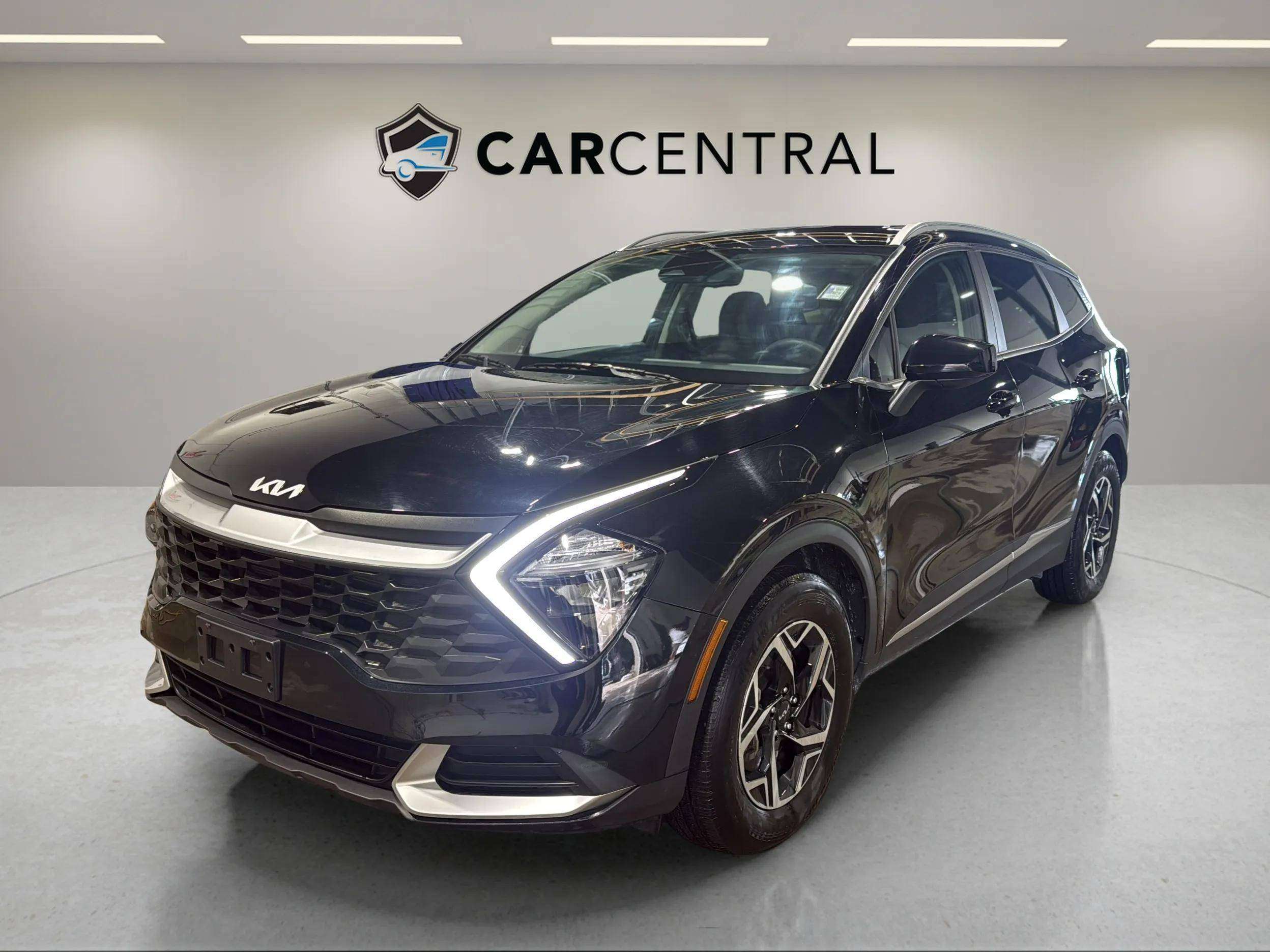 Black 2023 Kia Sportage SUV / Crossover Front-Wheel Drive 8-Speed Automatic