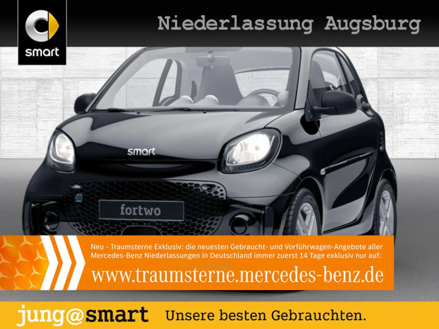 smart forTwo EQ 60kWed cool&Audio Dig Radio Tempom Klima Schwarz - 1