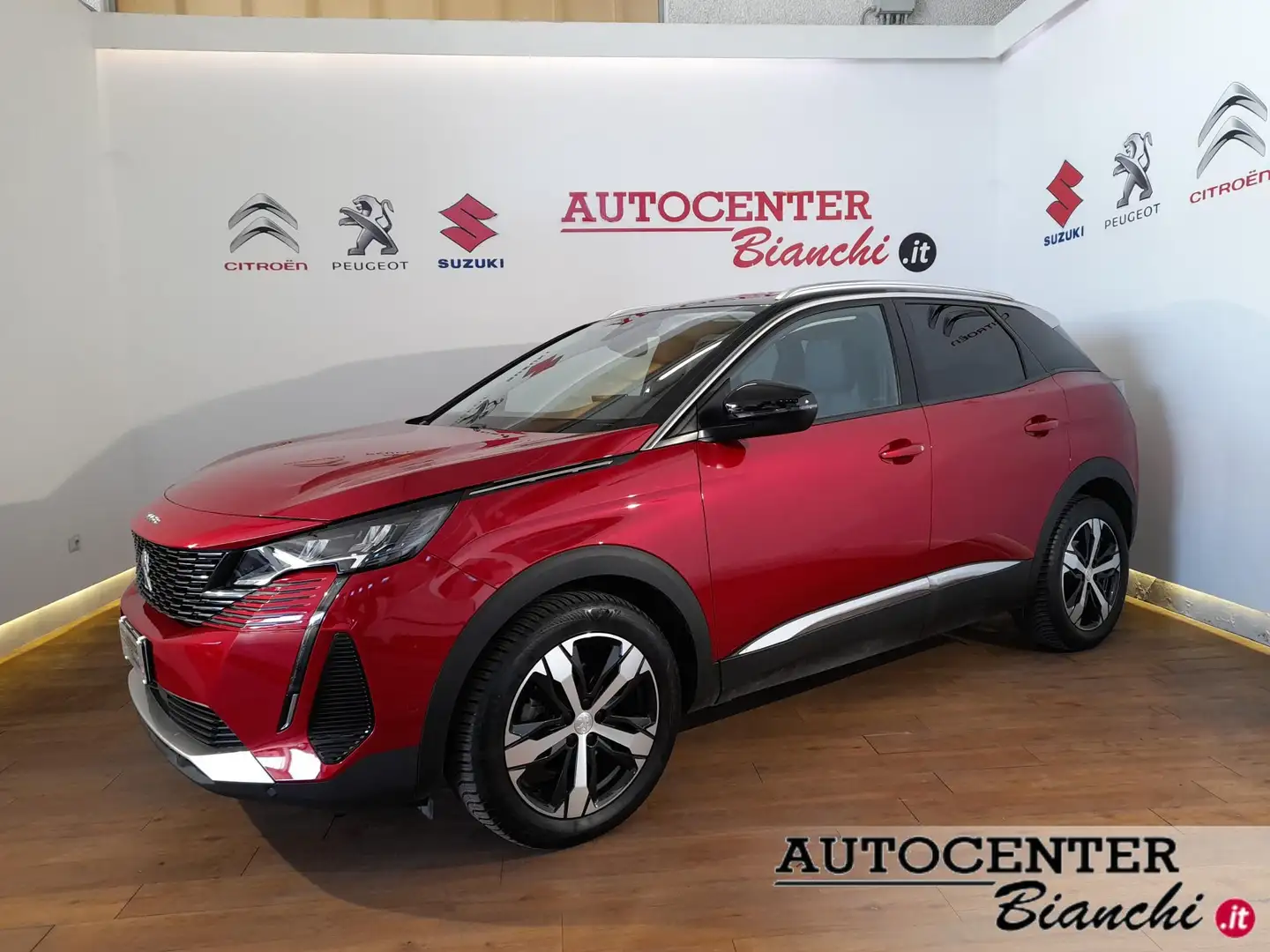 Peugeot 3008 3008 1.5 bluehdi Allure Pack s&s 130cv Rouge - 1