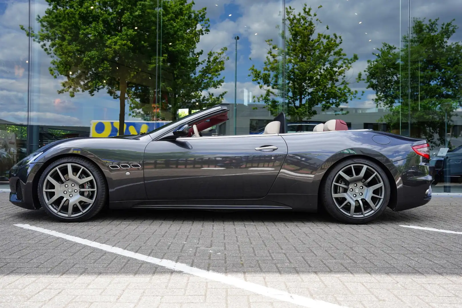 Maserati GranCabrio Gran Cabriolet 4.7 BTW 58 D.Km Beige Leder Gri - 2