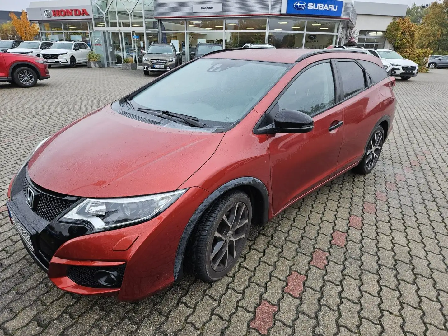Honda Civic 1.8 i-VTEC Style Edition Tourer AT Rouge - 2