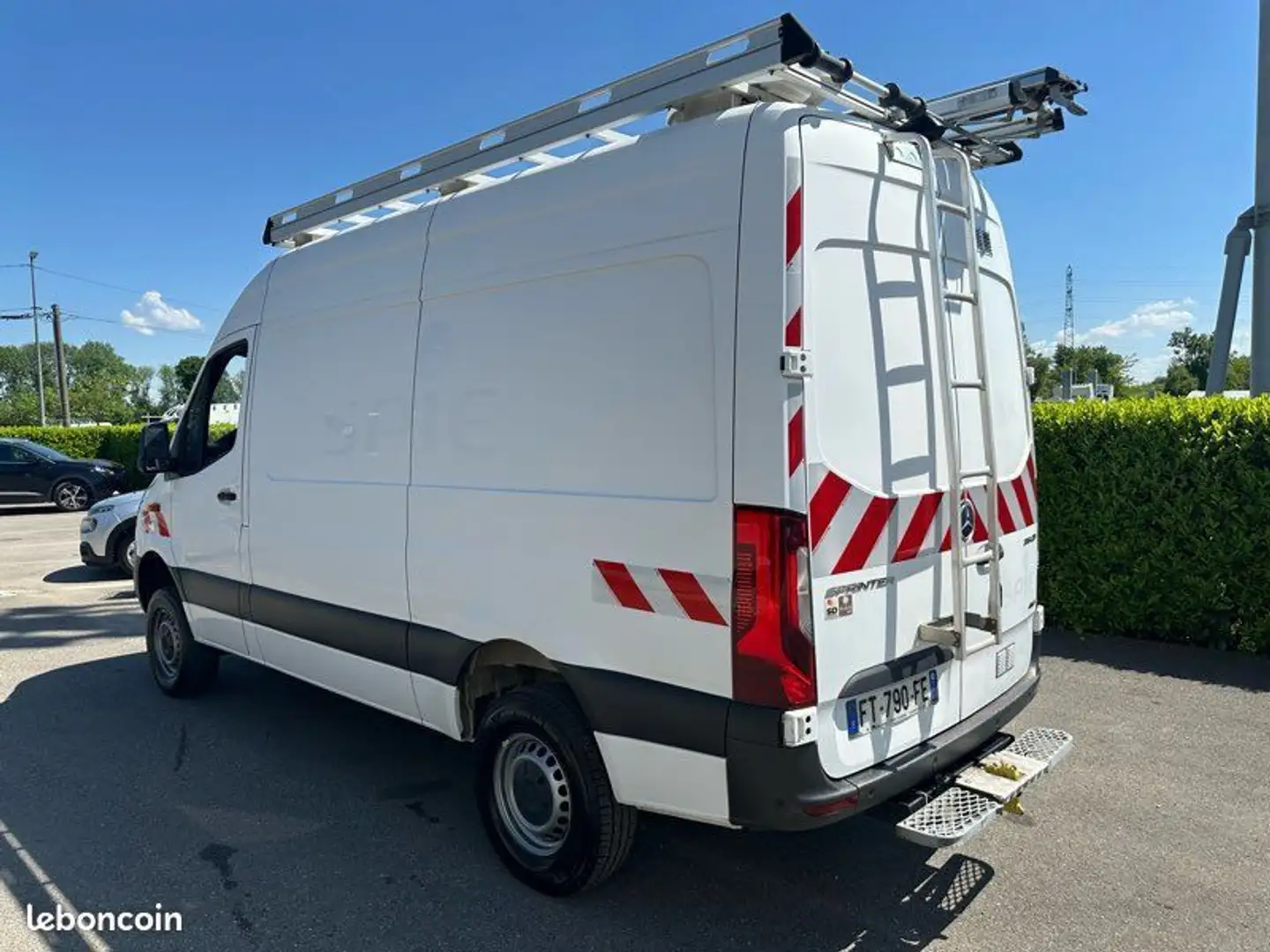 Mercedes-Benz Sprinter 30990 ht Mercedes 316 37s 4x4 galerie Blanc - 2