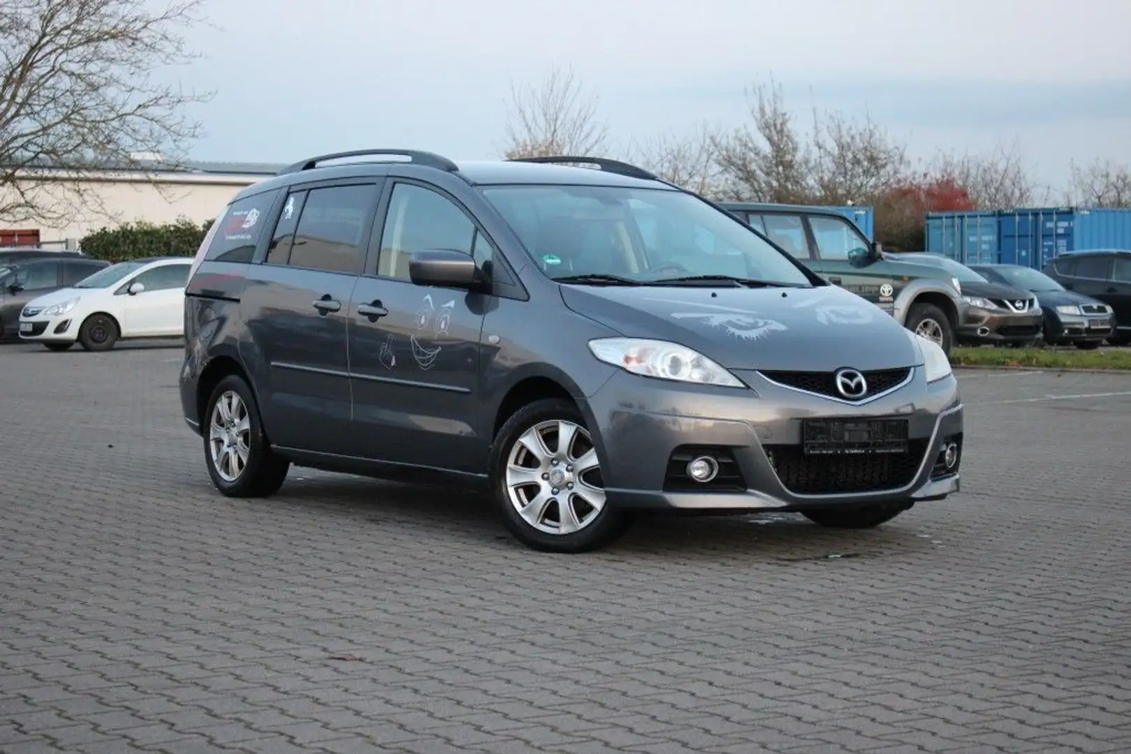 Mazda 5 2.0 Exclusive *AHK*Sitzheizung*Licht-Regensensor* Gris - 1