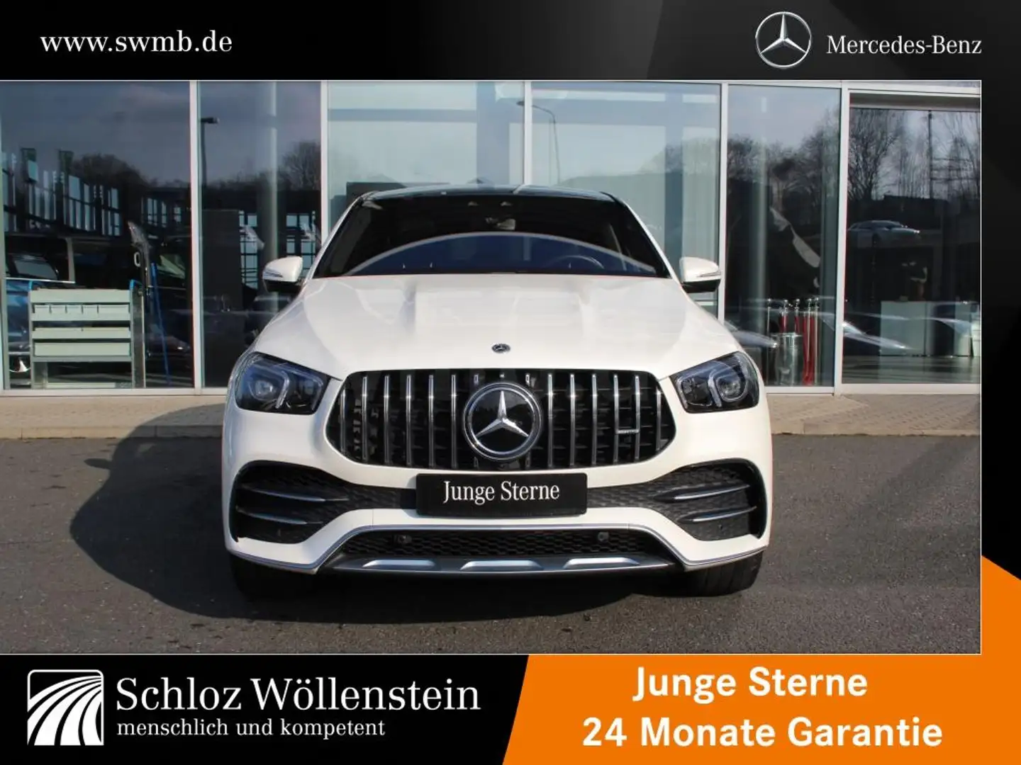 Mercedes-Benz GLE 53 AMG 4M Coupe LED/AHK/Fahrass/Pano-D/HuD Wit - 2