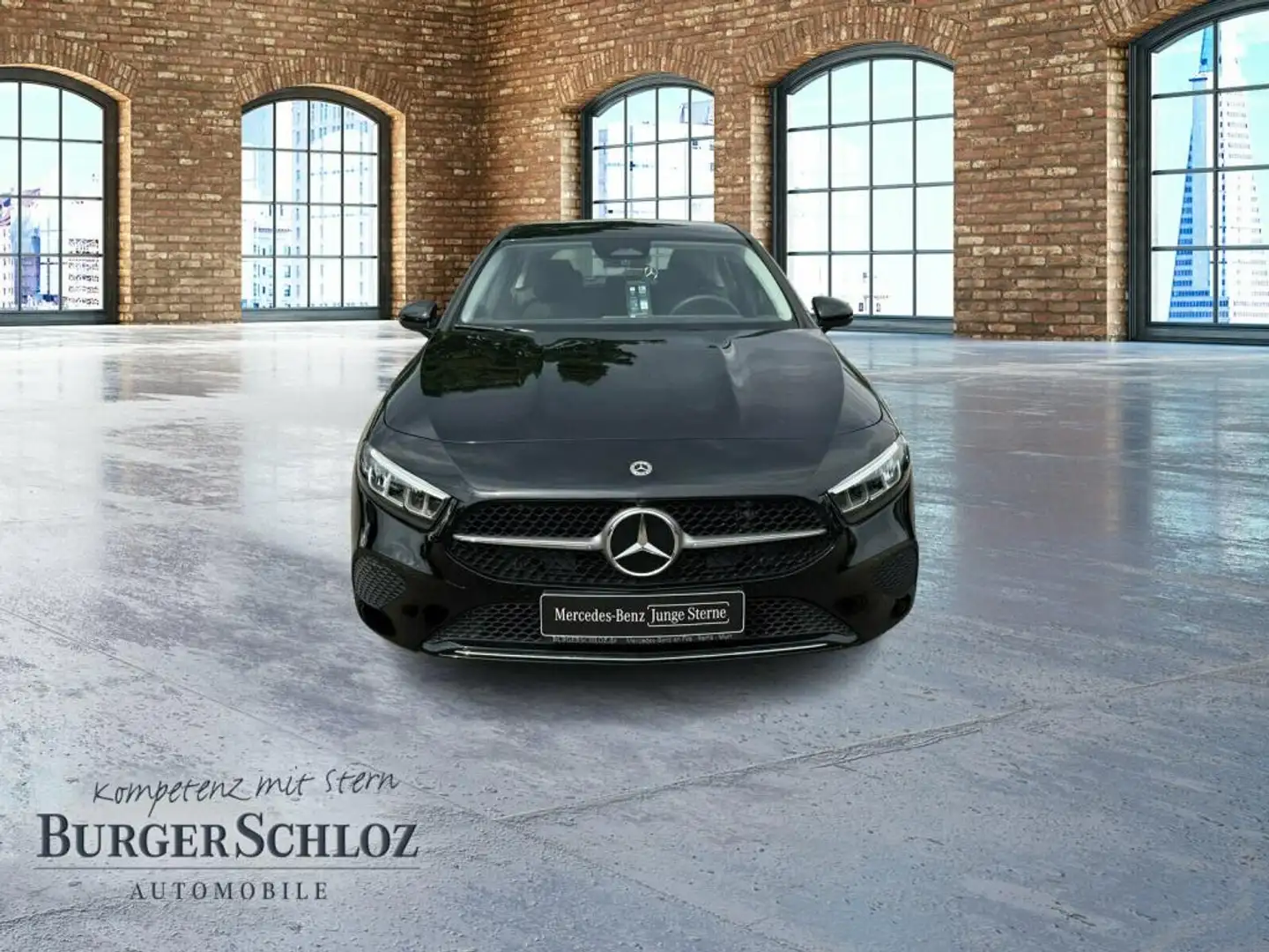 Mercedes-Benz A 200 progressive AUT Kam. KlimaA LED LM Navi Schwarz - 2