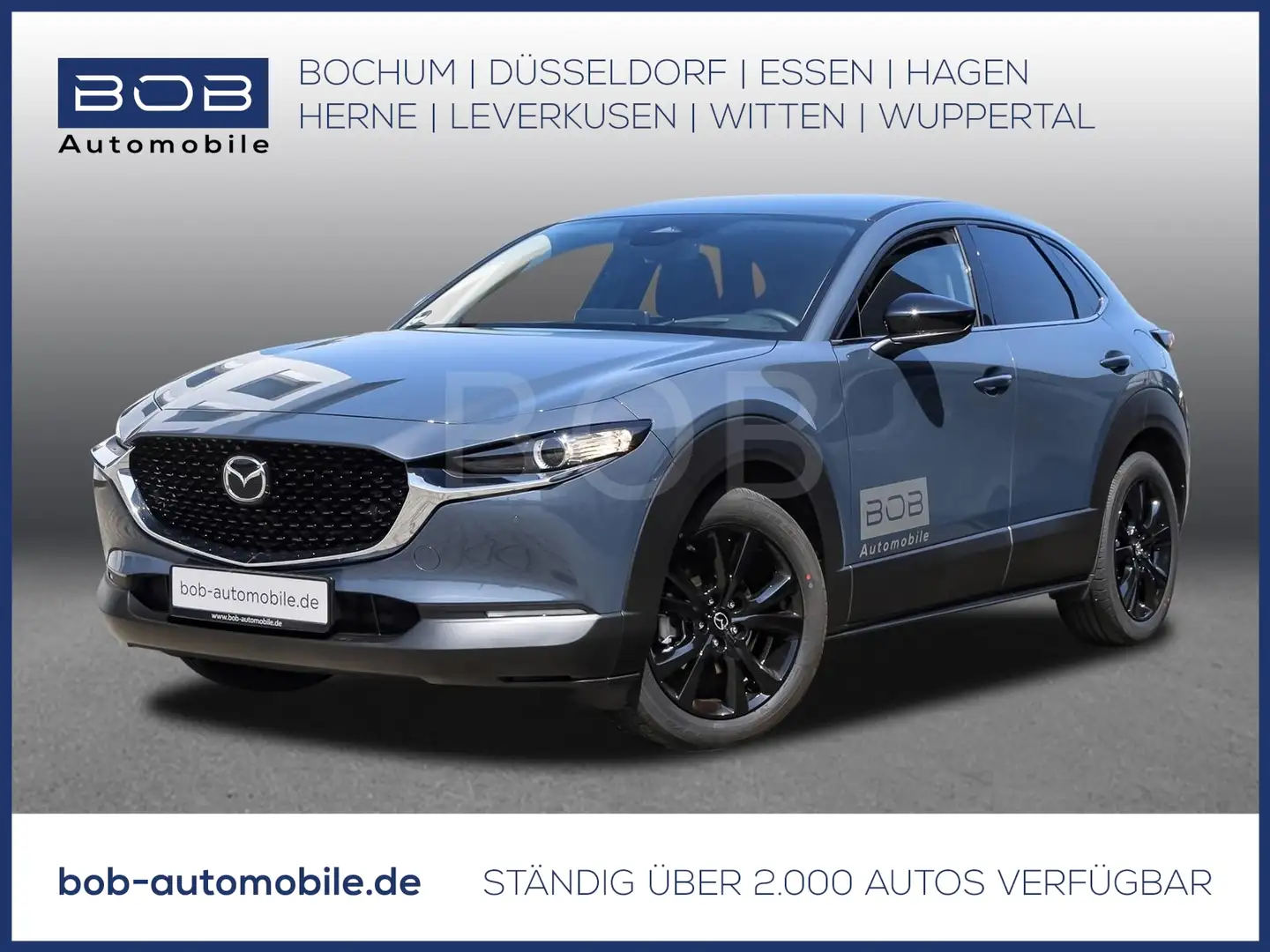 Mazda CX-30 G 140 Aut. Homura NAVI SHZ PDC KLIMA BT ZV Gris - 1