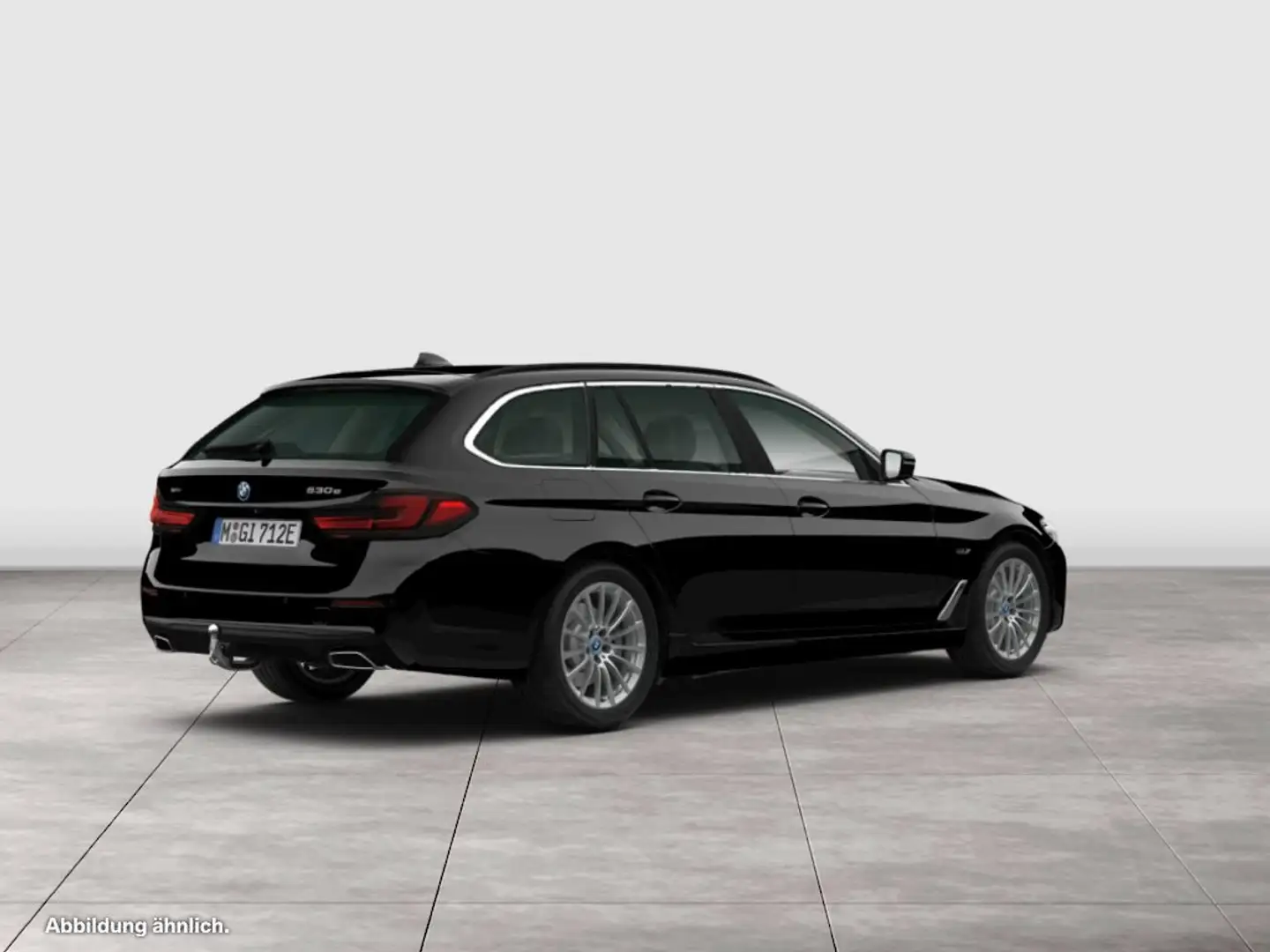 BMW 530 e iPerformance xDrive Touring LC Prof. AHK ACC RFK Zwart - 2