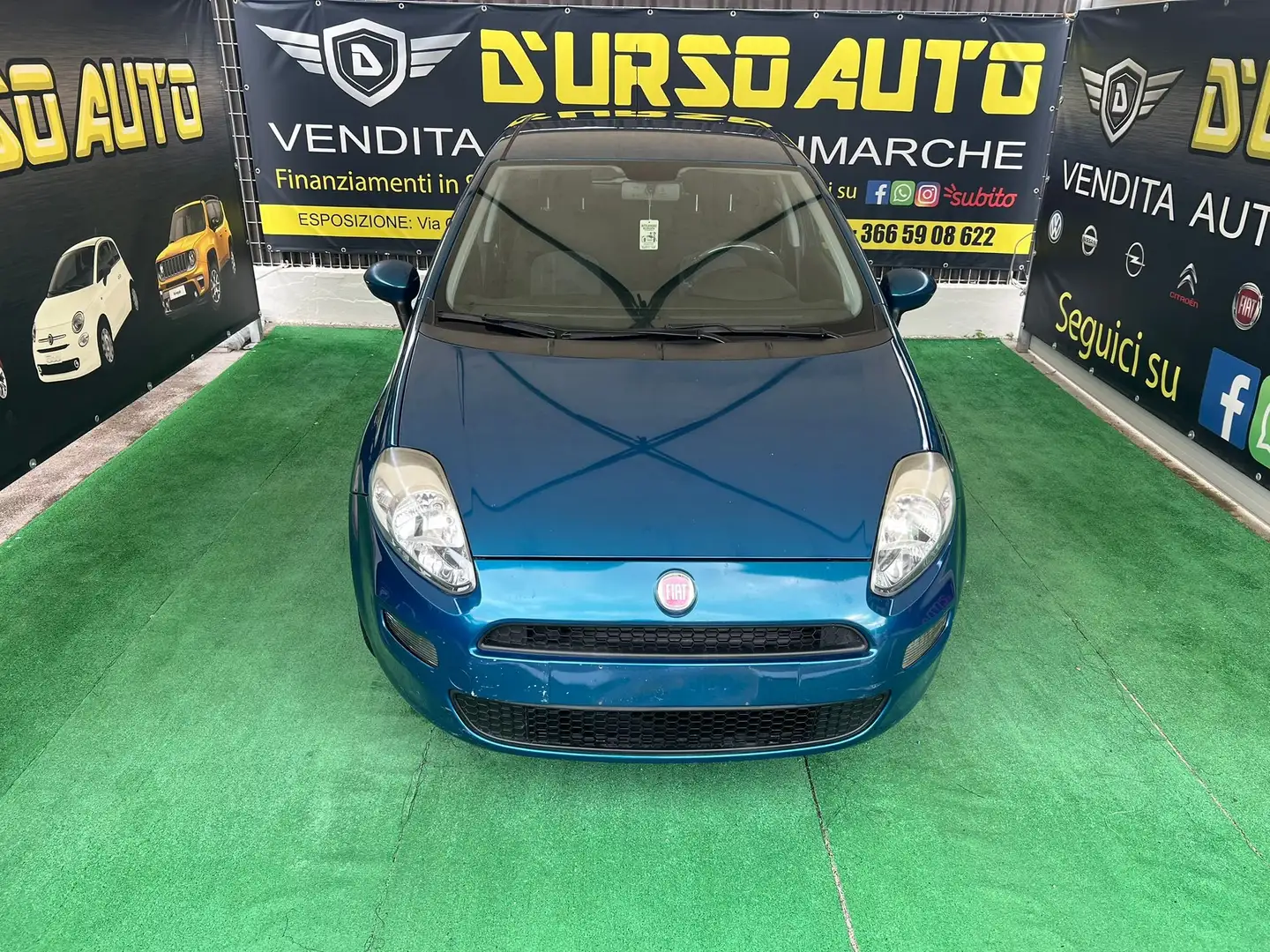 Fiat Punto Evo 5p 1.2 Dynamic s Verde - 1