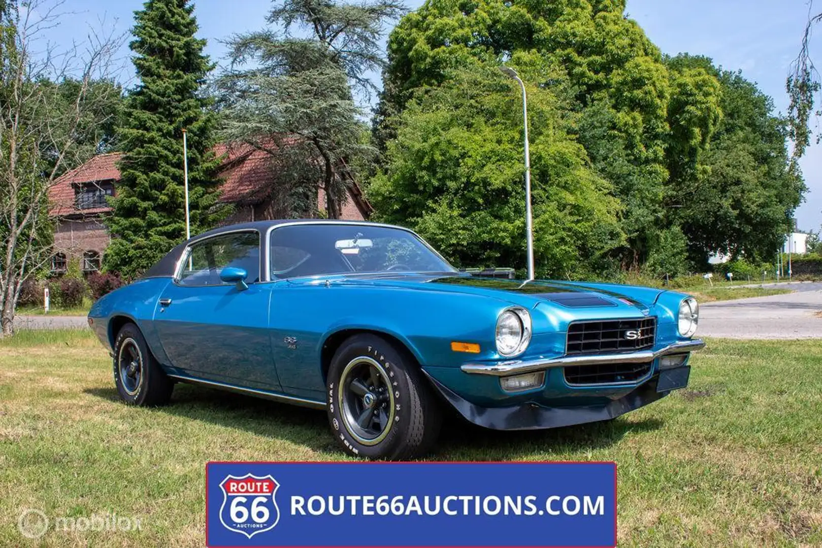 Chevrolet Camaro SS350 Coupe | Route 66 Auctions Bleu - 1