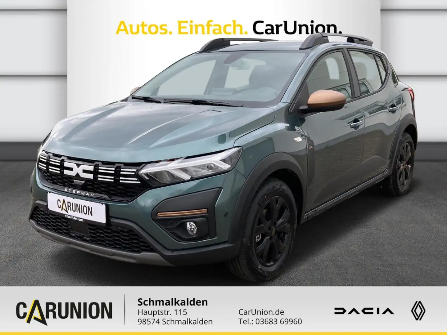 Dacia Sandero Extreme+ TCe 110 Grün - 1