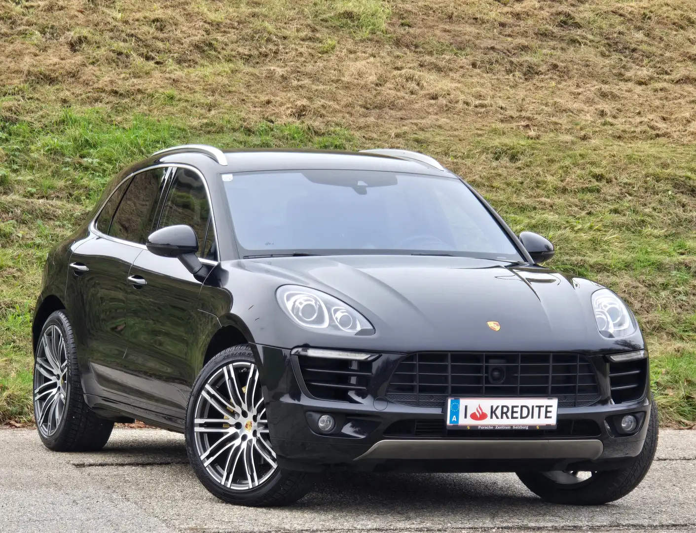Porsche Macan S Diesel* Top* Kredit* Automatik* AHK* Leder* Navi Schwarz - 2