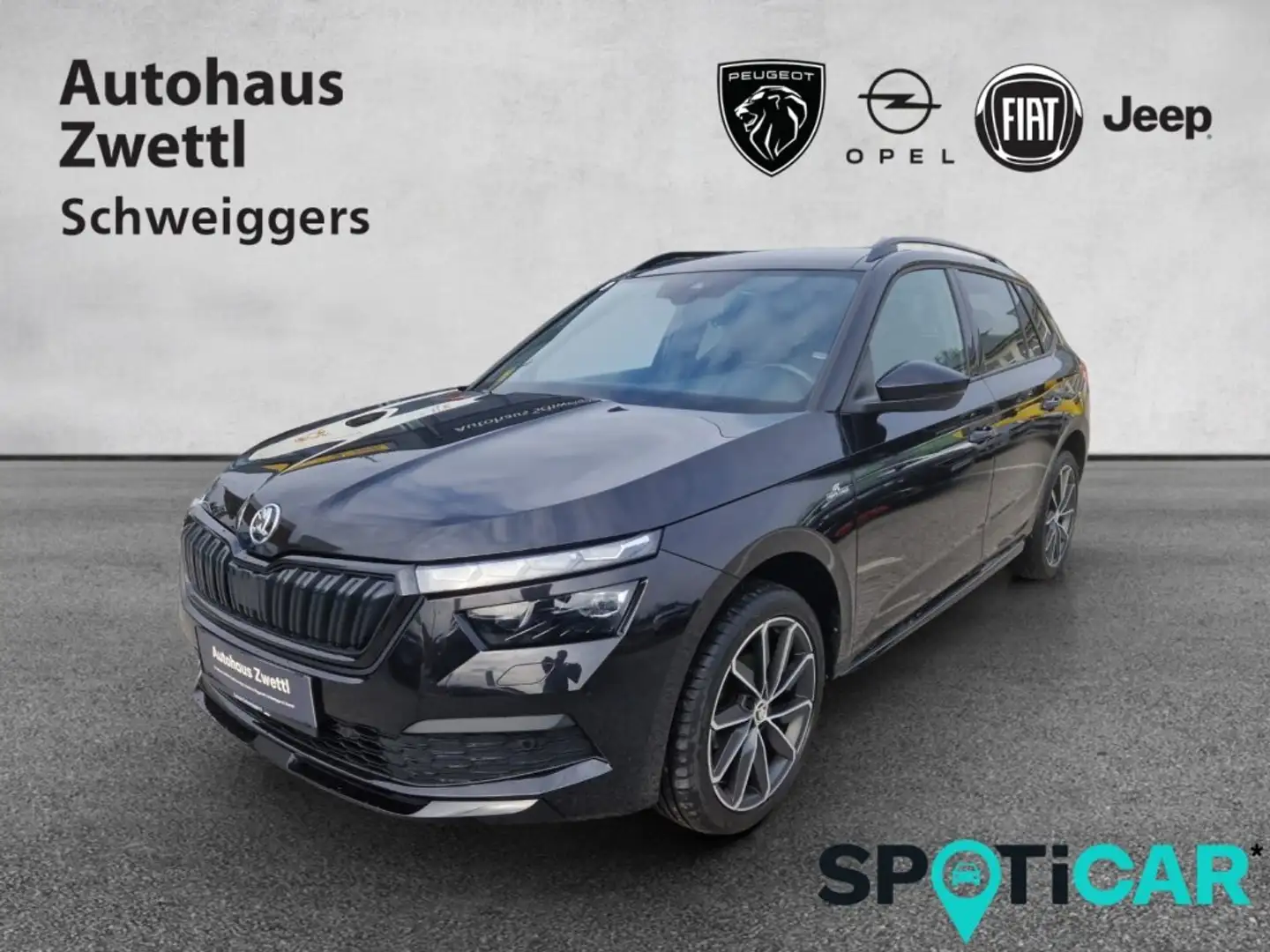 Skoda Kamiq MONTE CARLO TSI DSG Schwarz - 1