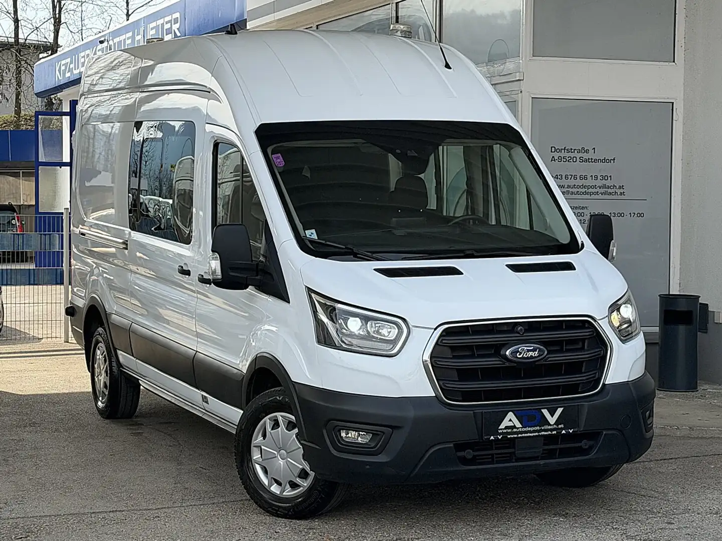 Ford Transit Transit Kasten DoKa 2,0 EcoBlue L3H3 350 Trend Weiß - 1